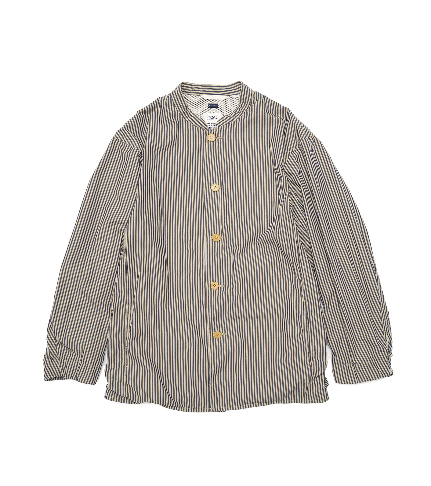 ナナミカ　nanamica Band Collar Stripe Jacket nanamica ONLINE STORE│