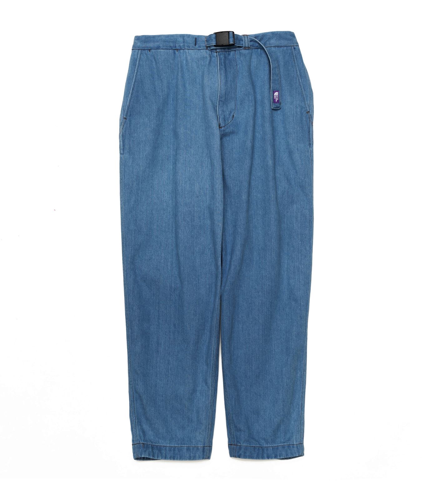 Denim Wide Tapered Pants