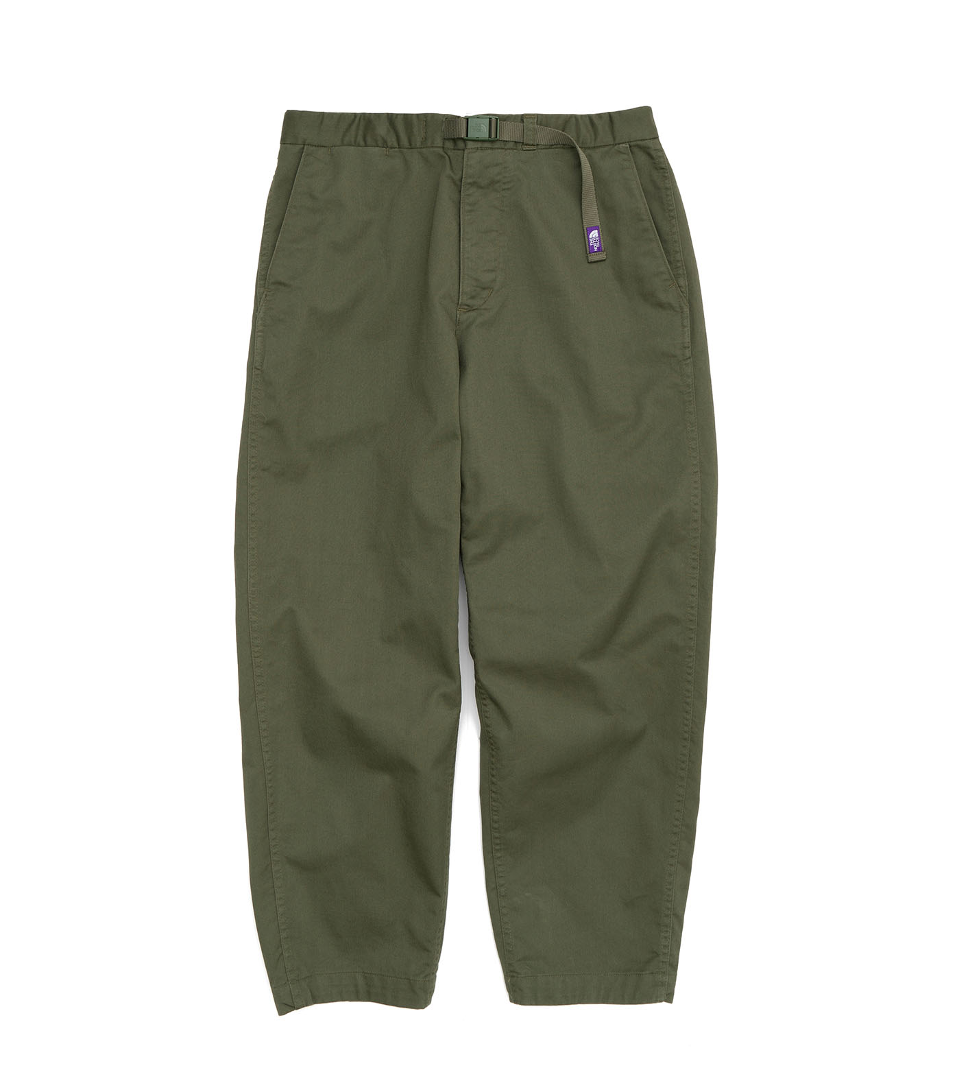 Stretch Twill Wide Tapered Pants