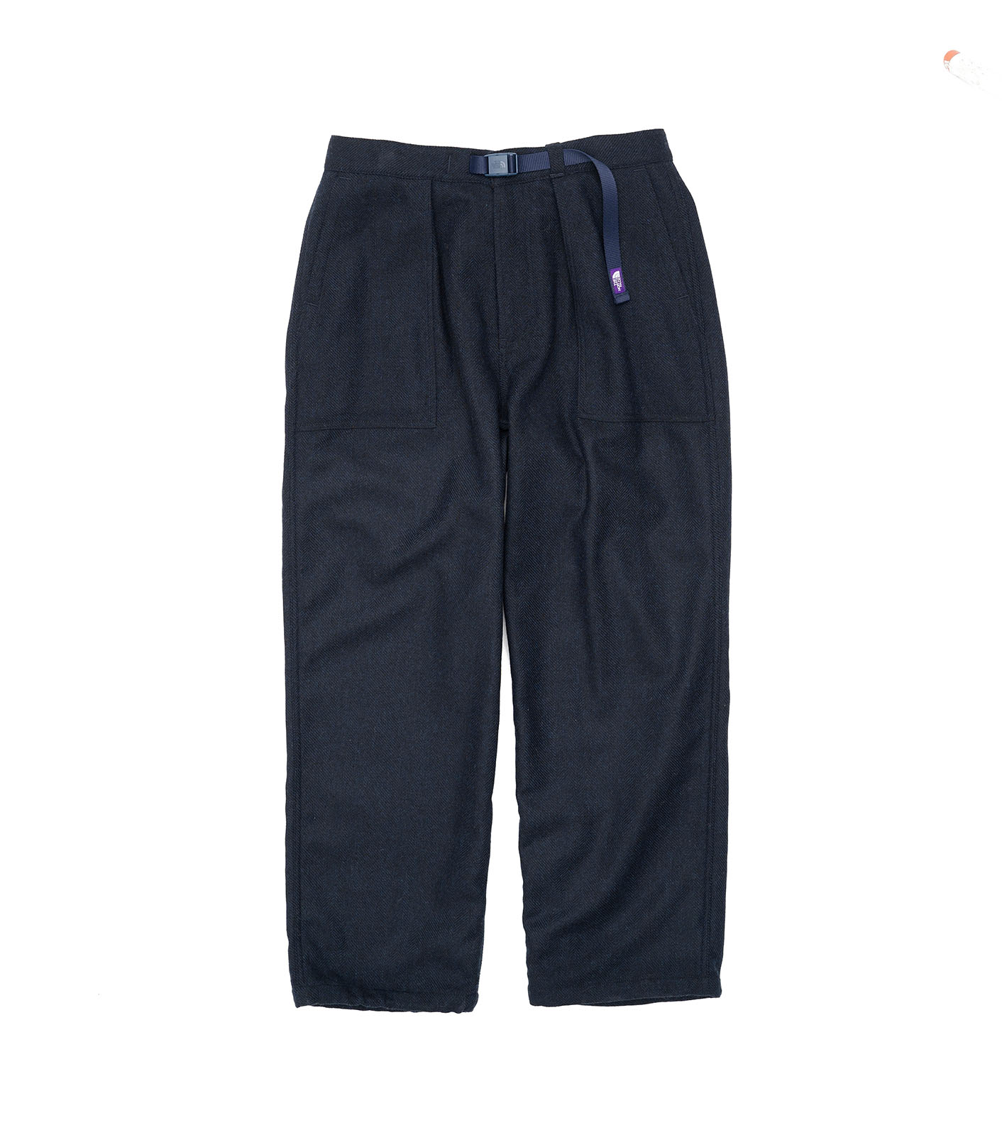 Herringbone Tweed Utility Pants