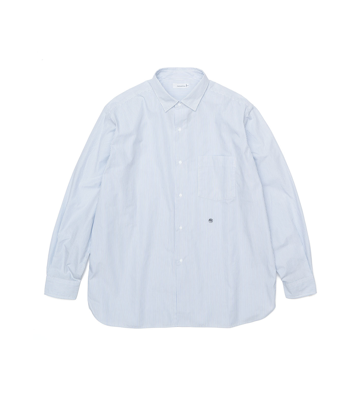 Regular Collar Stripe Wind Shirt