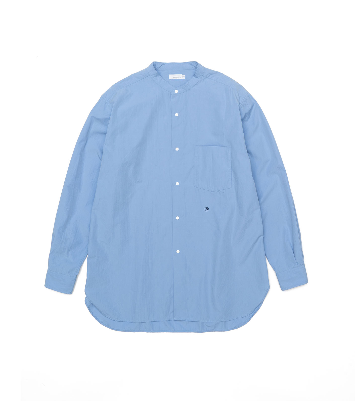 Band Collar Wind Shirt