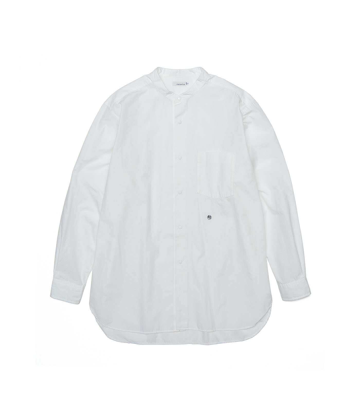 Band Collar Wind Shirt