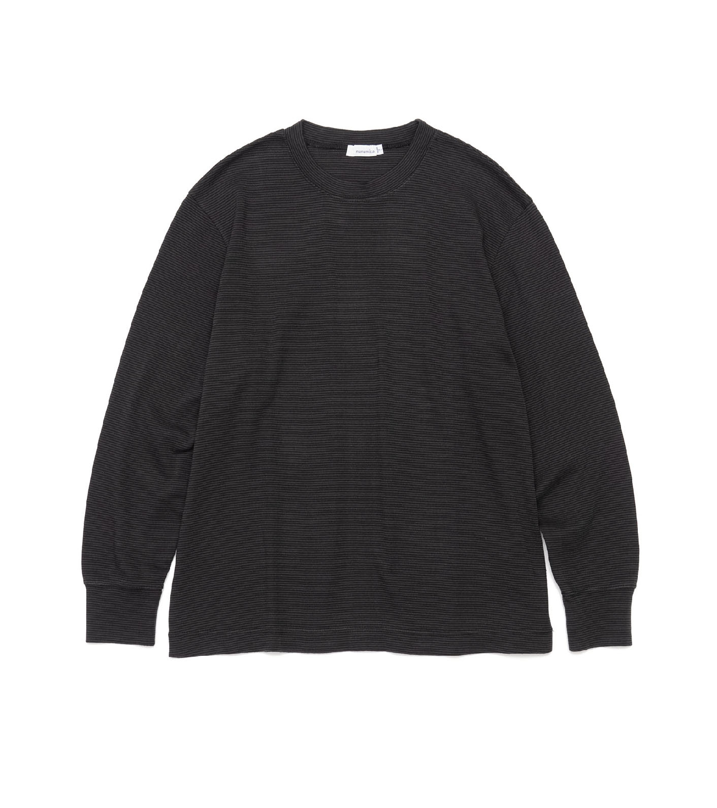 Crew Neck L/S Stripe Tee