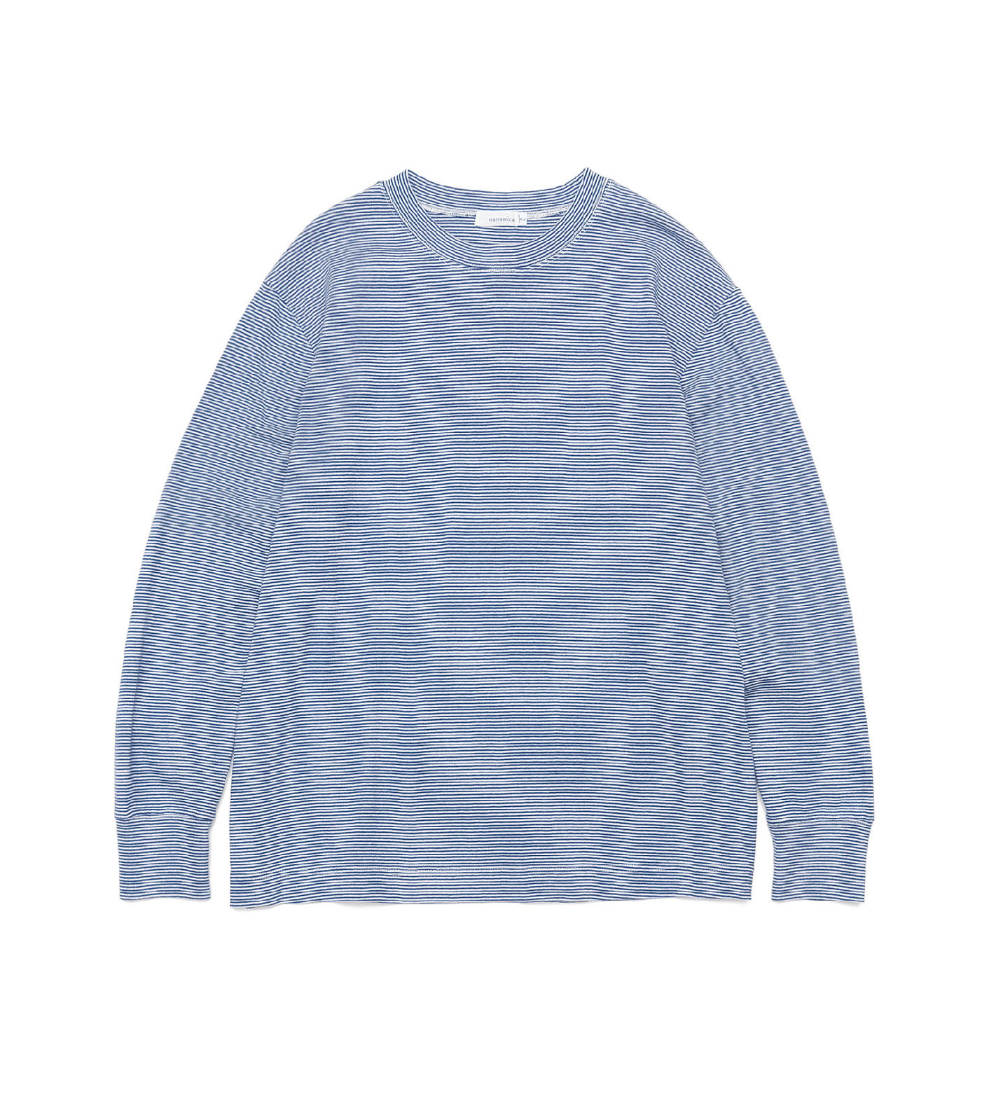 Crew Neck L/S Stripe Tee