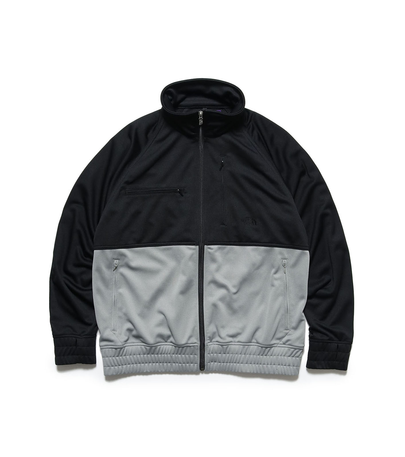 Polyester Linen Jersey Track Jacket