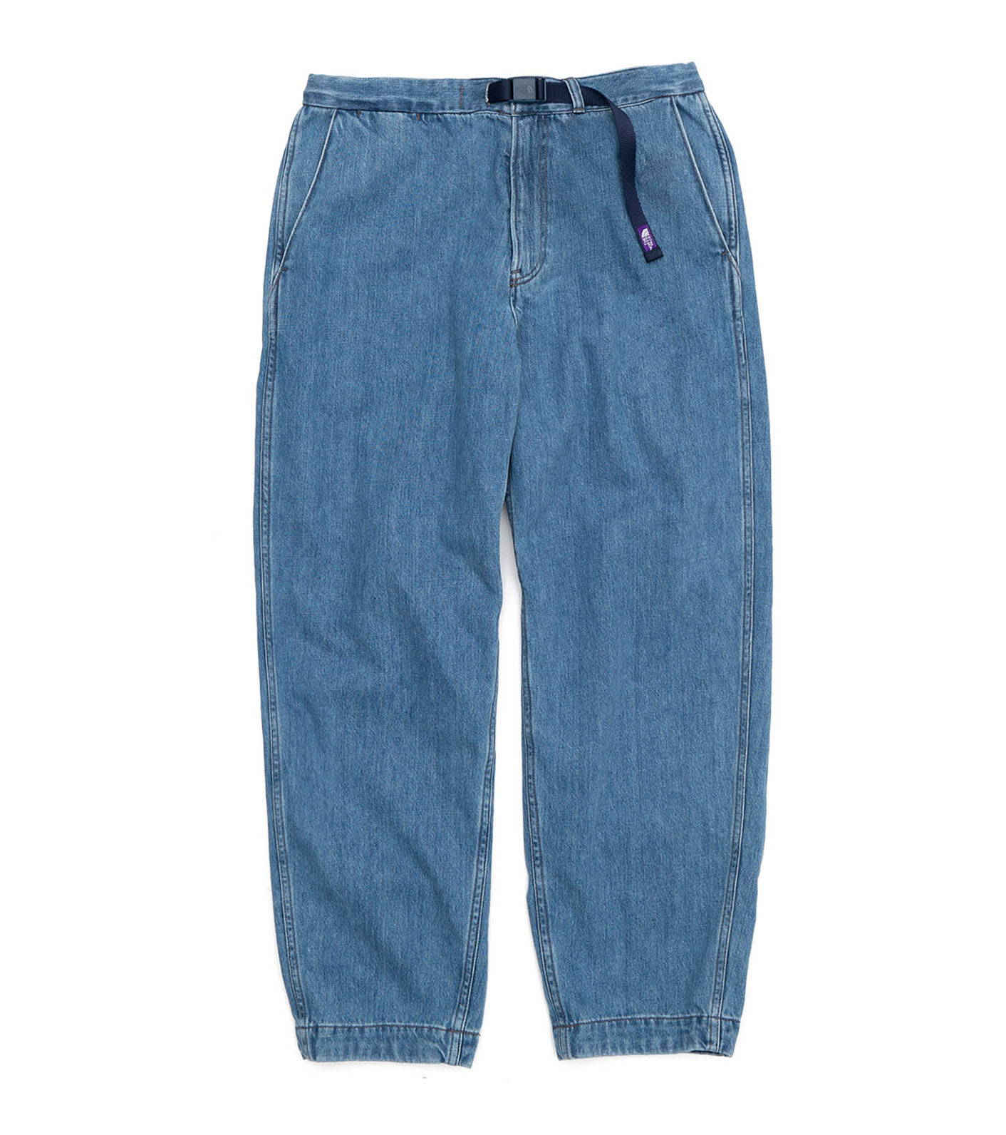 Denim Wide Tapered Pants