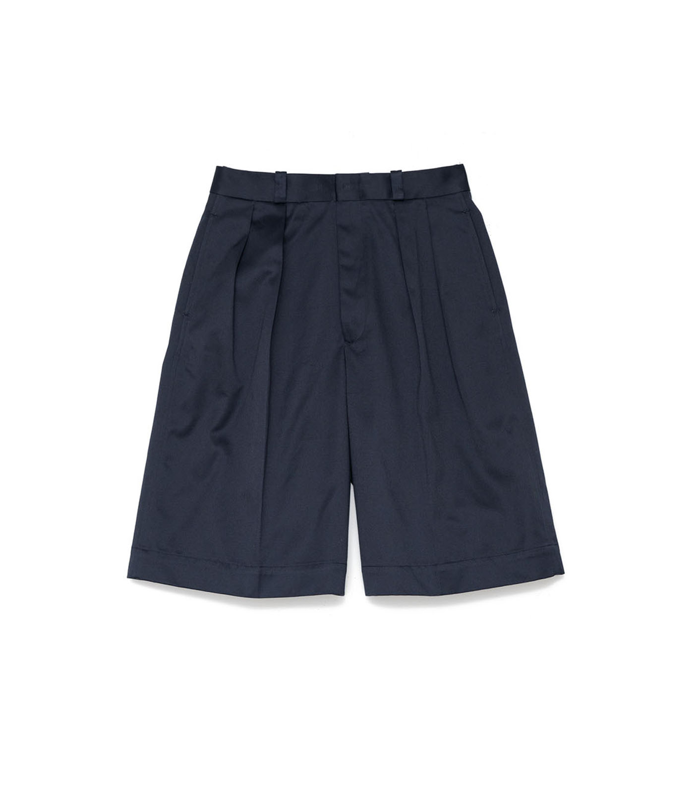 Double Pleat Chino Shorts