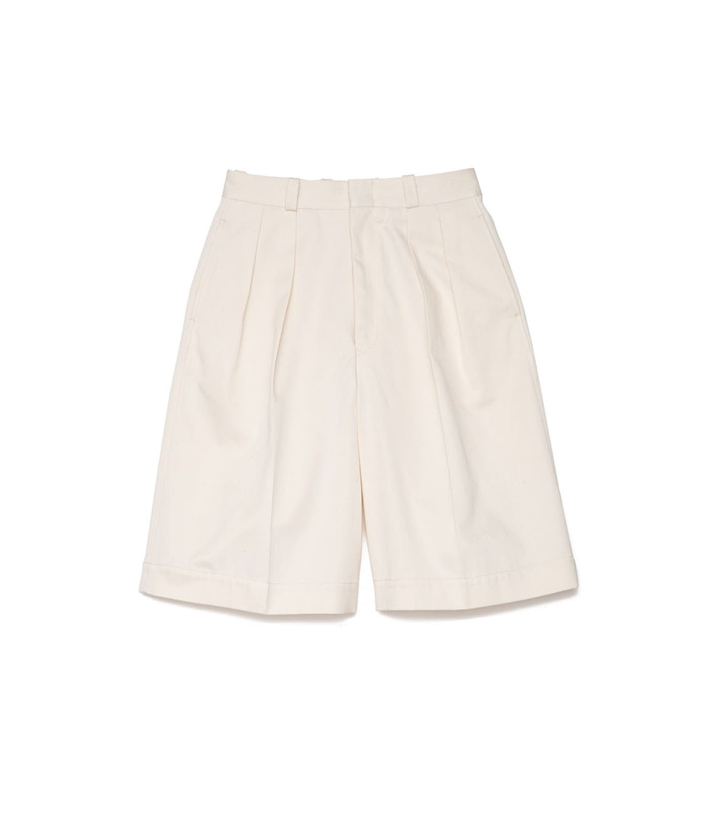 Double Pleat Chino Shorts