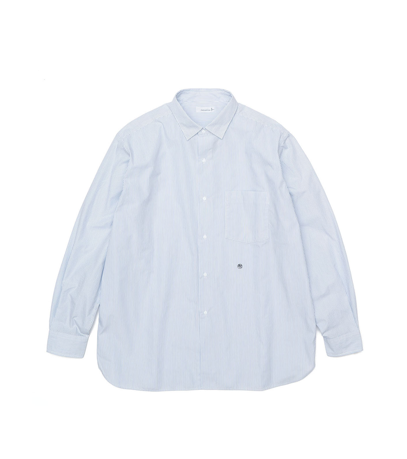 Regular Collar Stripe Wind Shirt