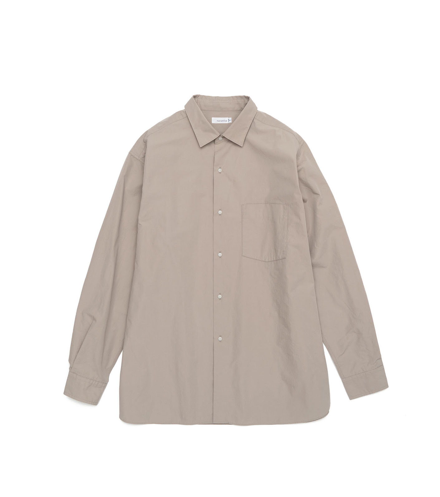 Regular Collar Wind Shirt