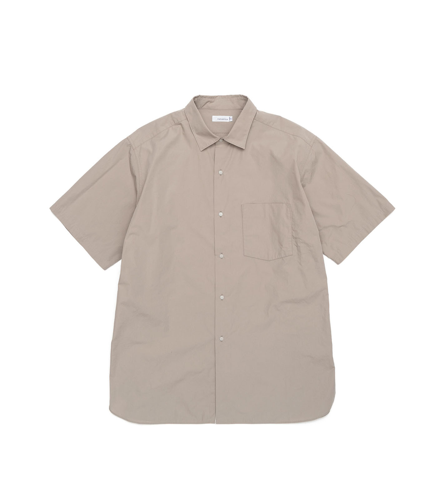 Regular Collar Wind H/S Shirt