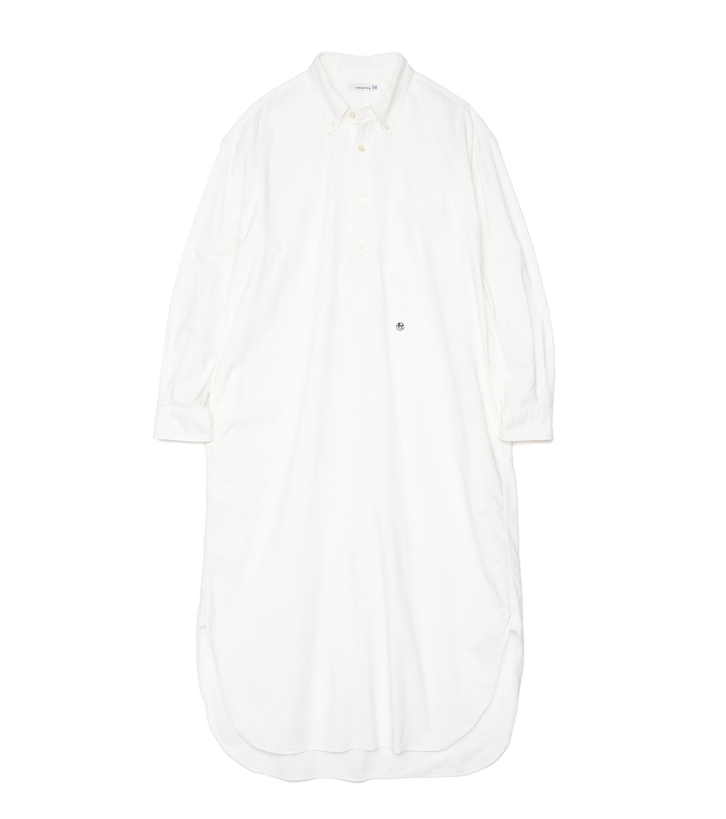 Button Down Wind Shirt Dress