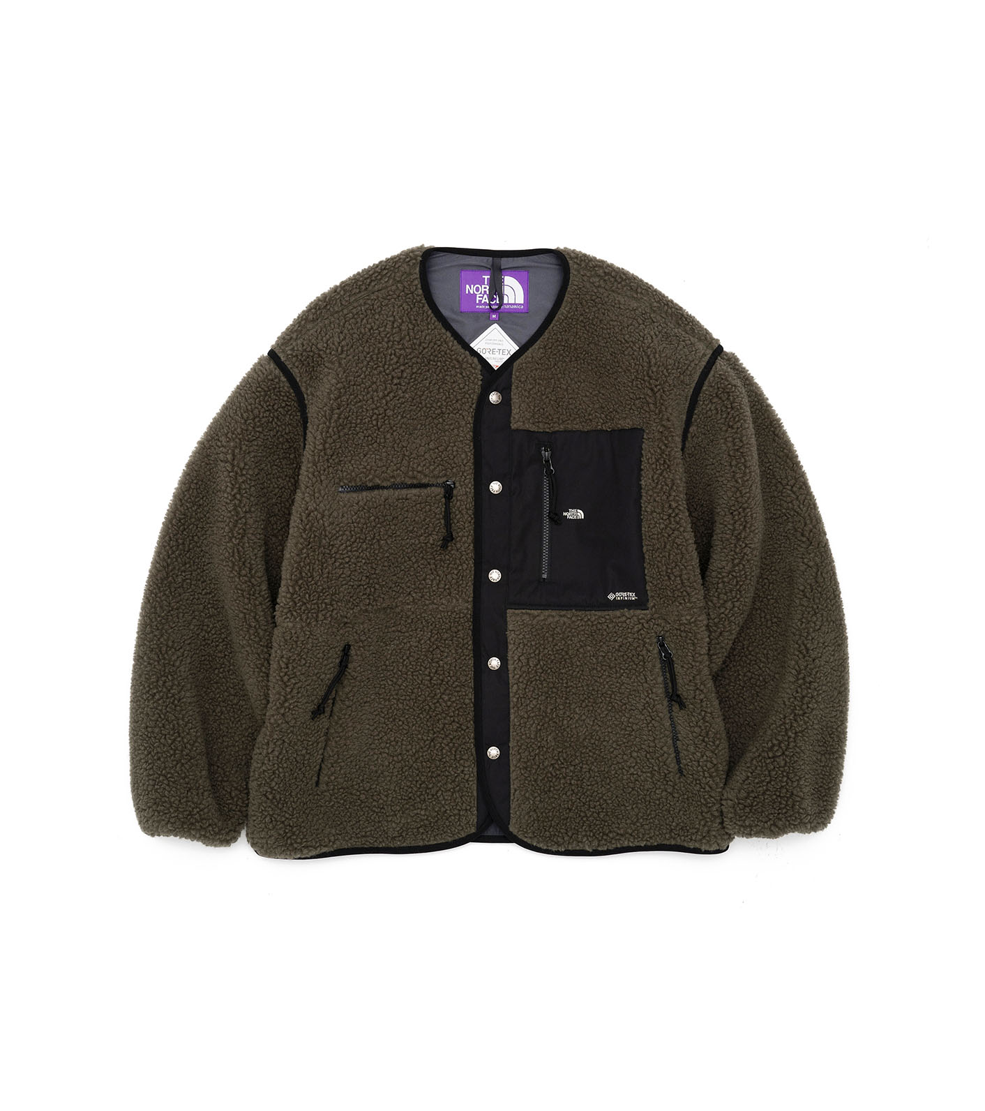 Wool Boa Fleece Field Cardigan
