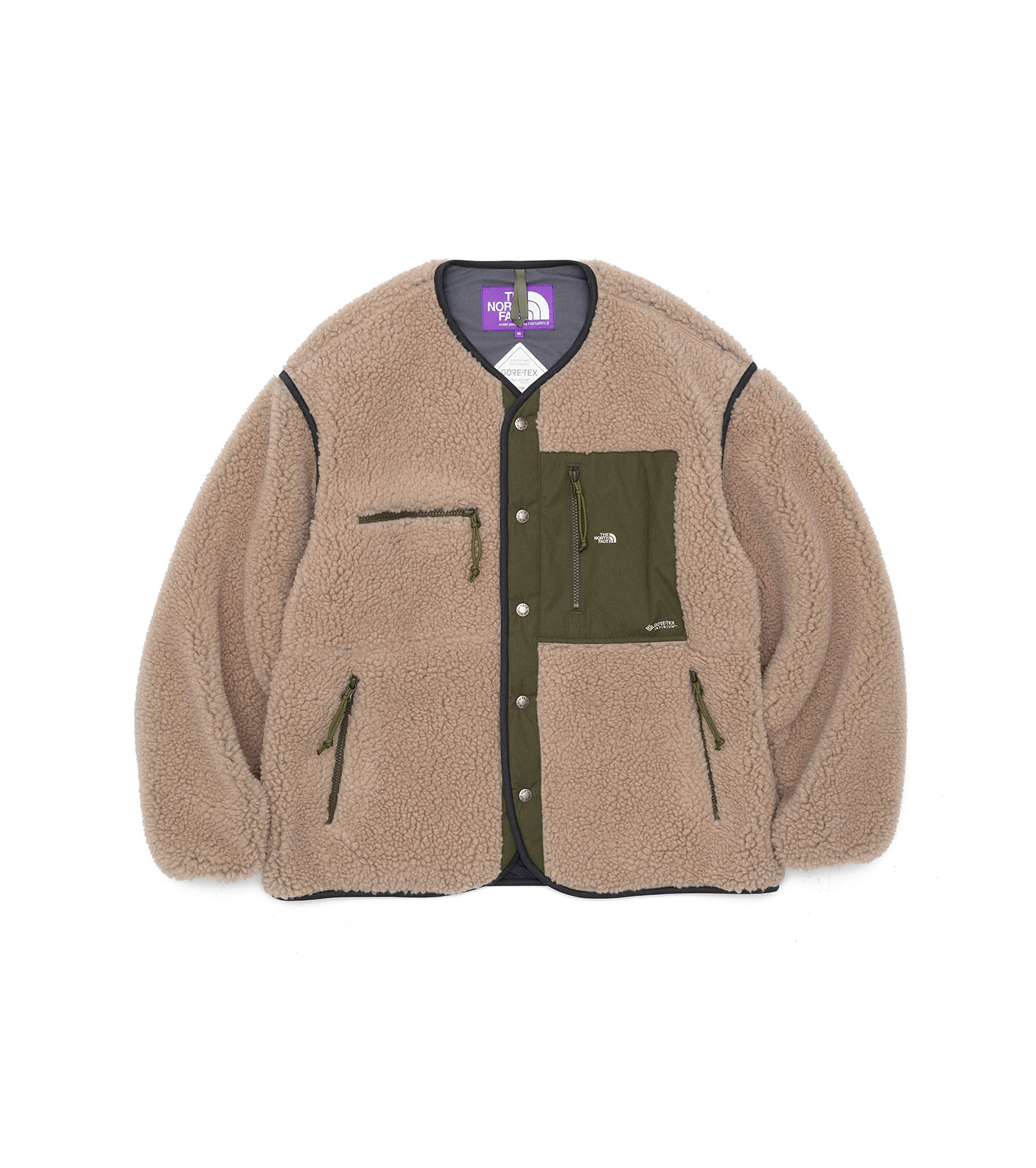 Wool Boa Fleece Field Cardigan