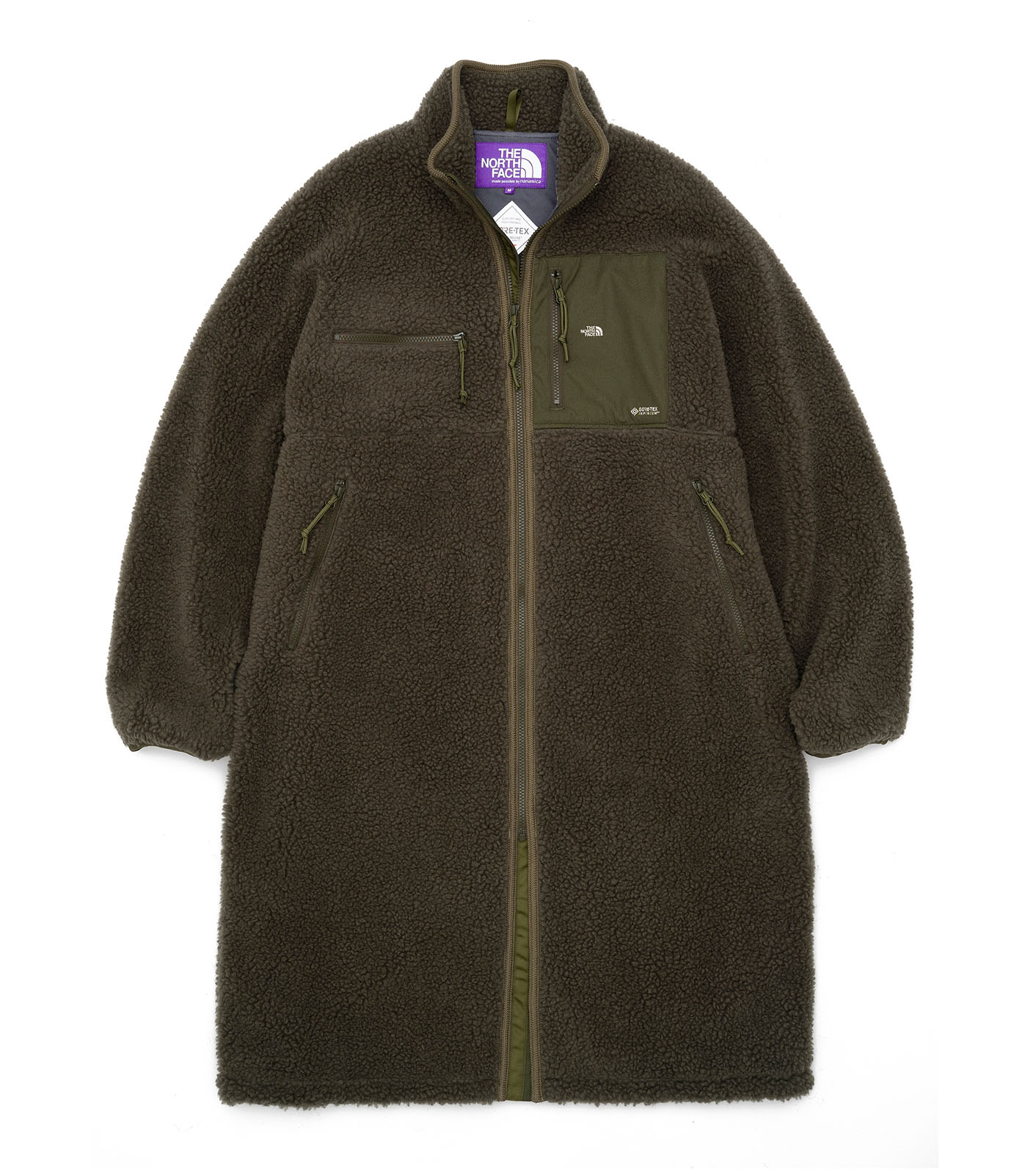 Wool Boa Fleece Field Coat
