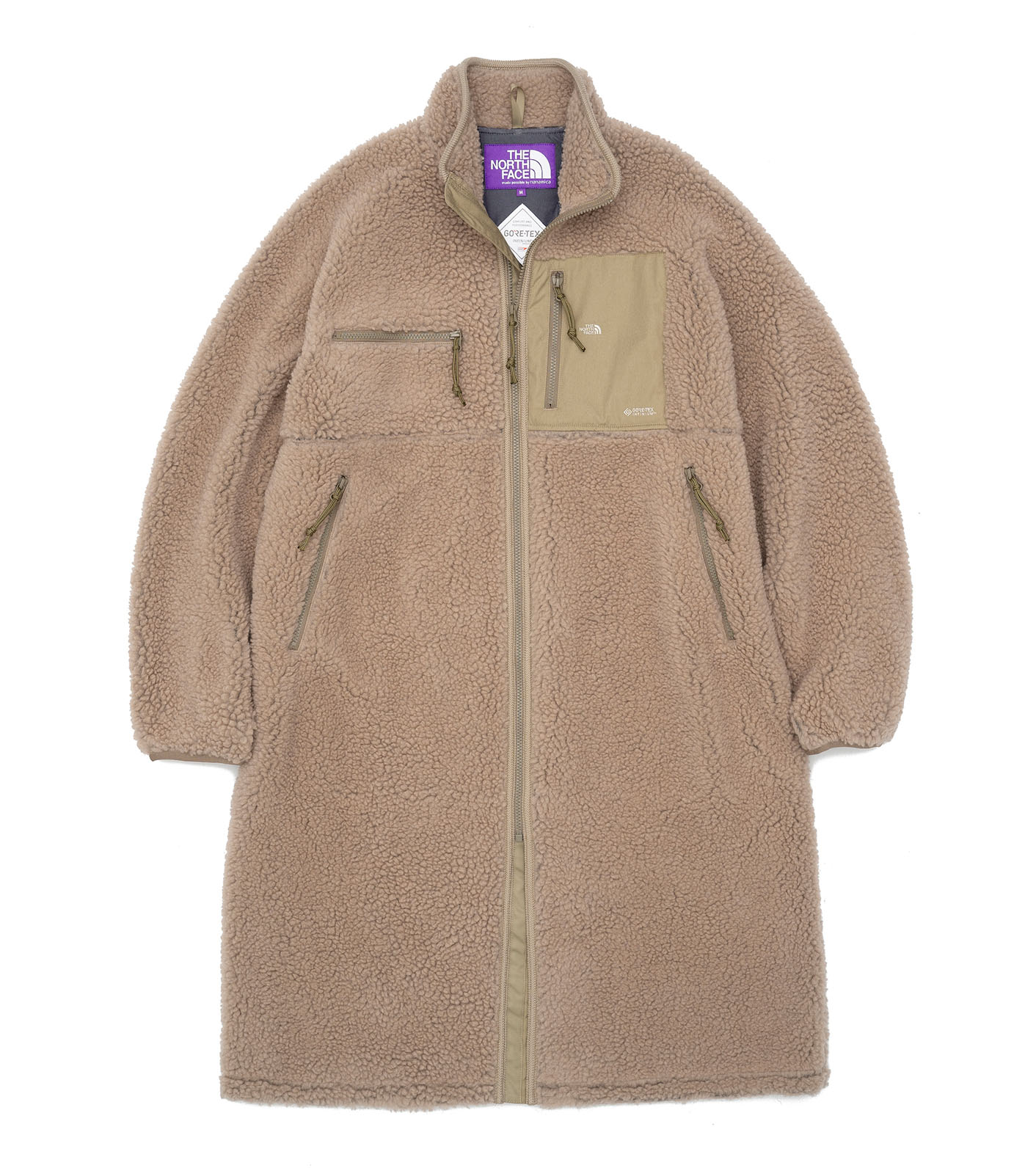 Wool Boa Fleece Field Coat