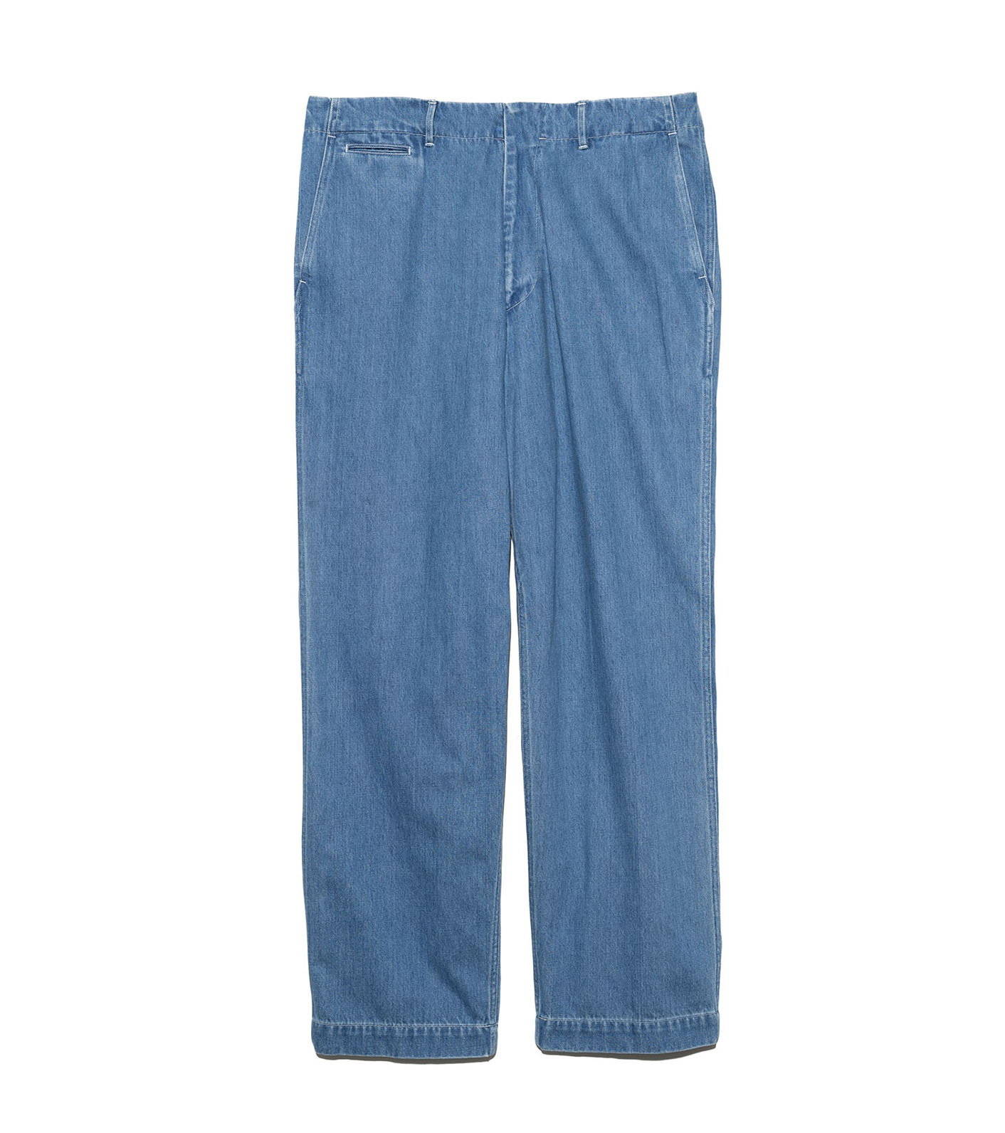 Wide Denim Pants