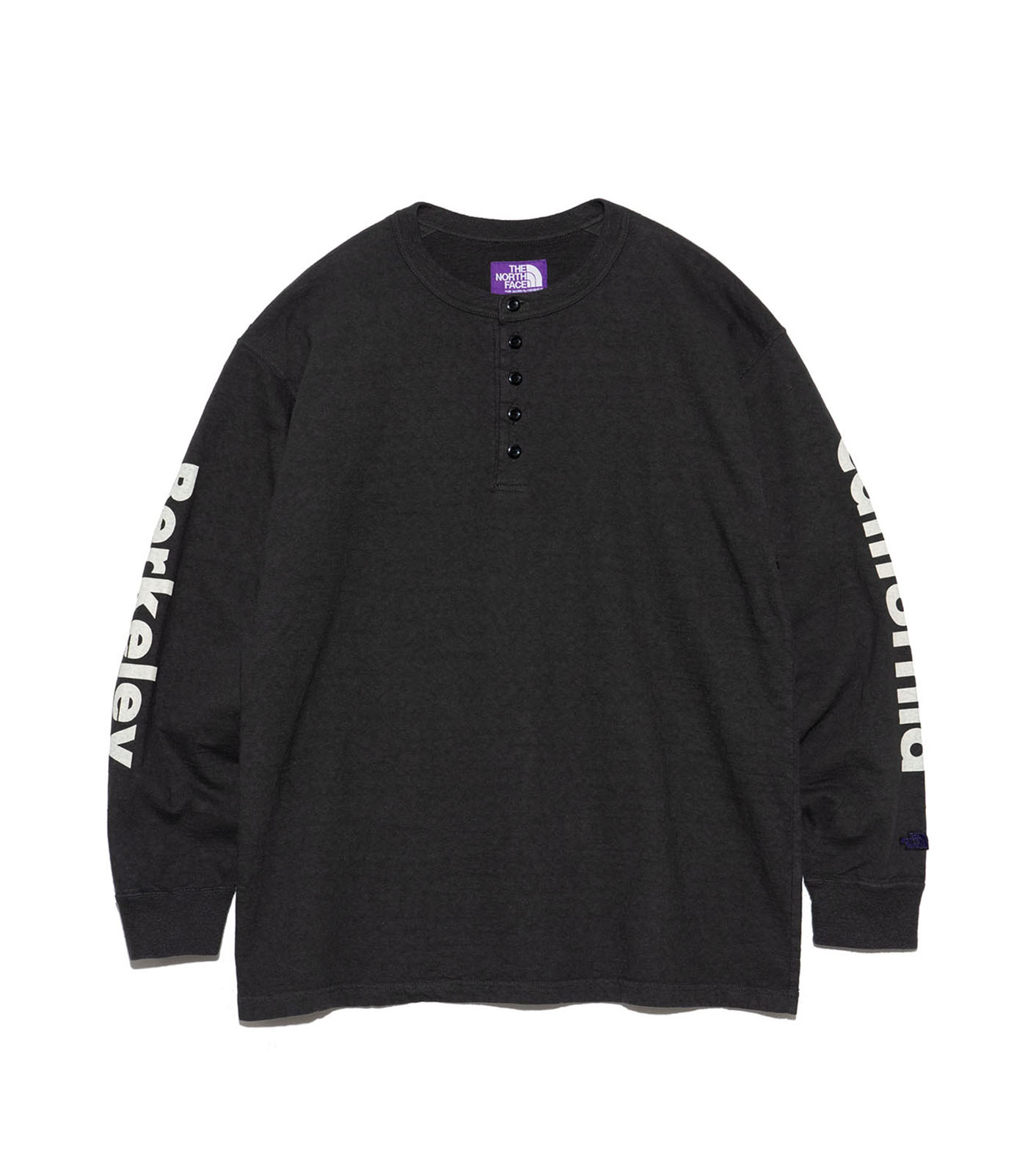 Field Long Sleeve Henley Neck Graphic Tee