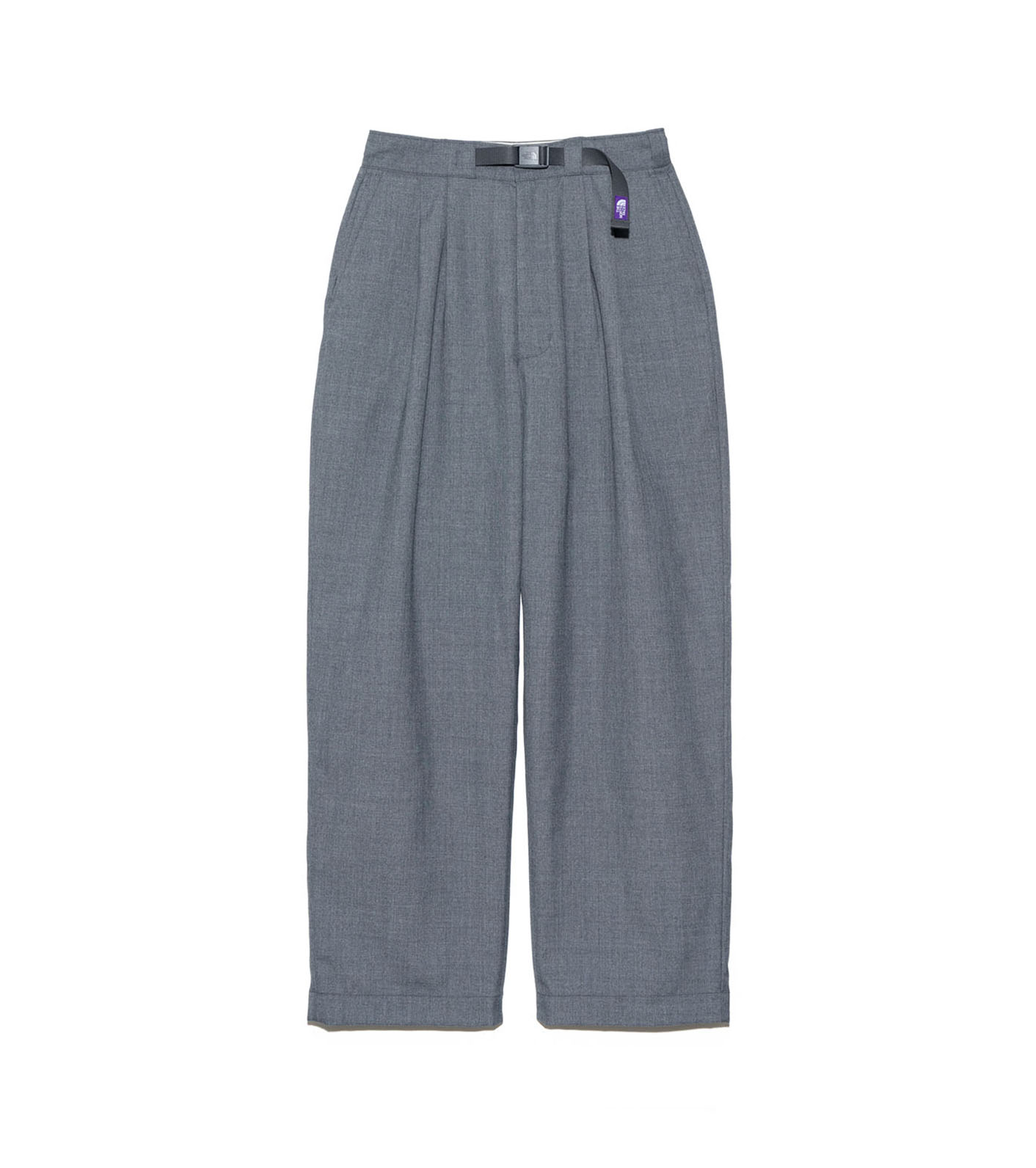 Polyester Wool Oxford Tuck Field Pants