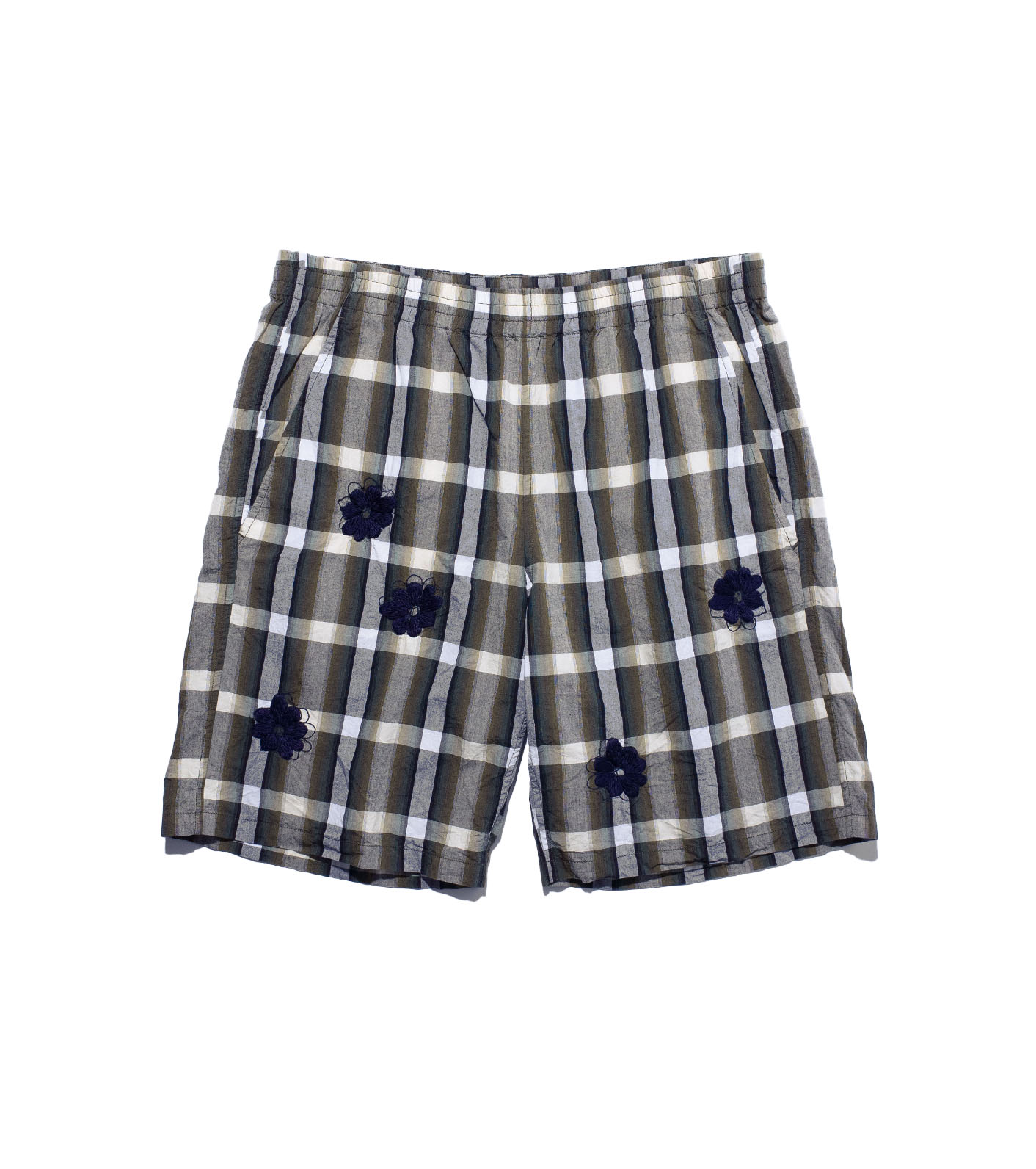 nanamica Exclusive Ombre Check Short