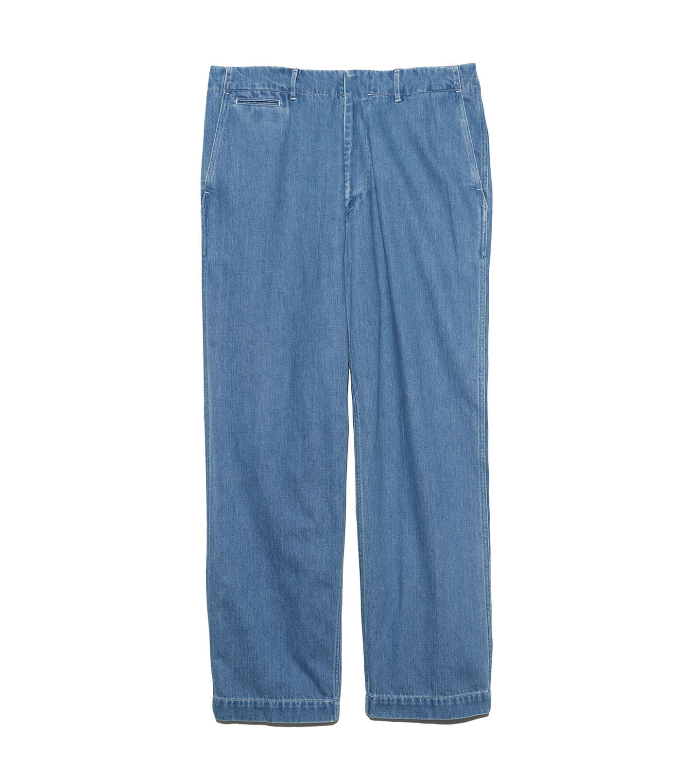 Wide Denim Pants
