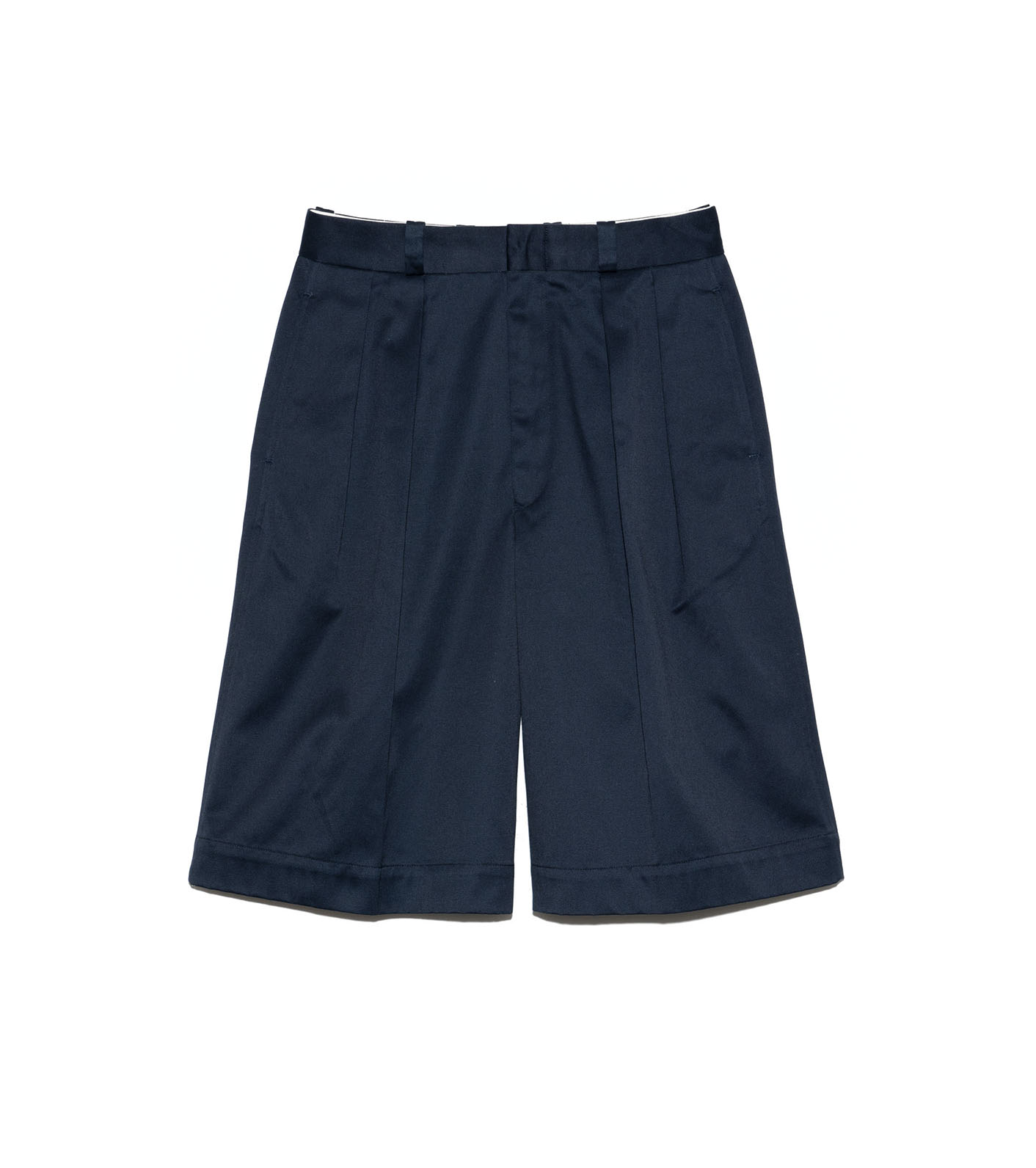 Double Pleat Chino Shorts