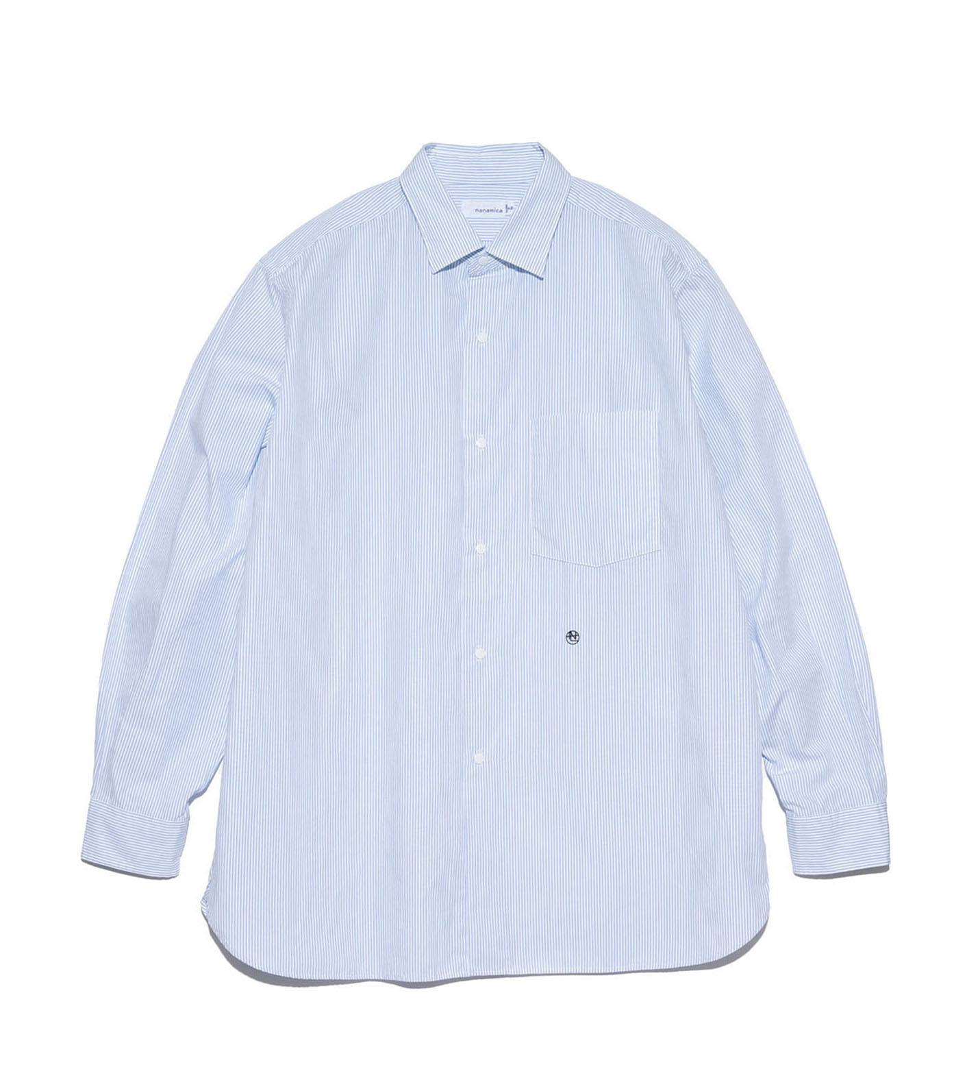 Regular Collar Stripe Wind Shirt