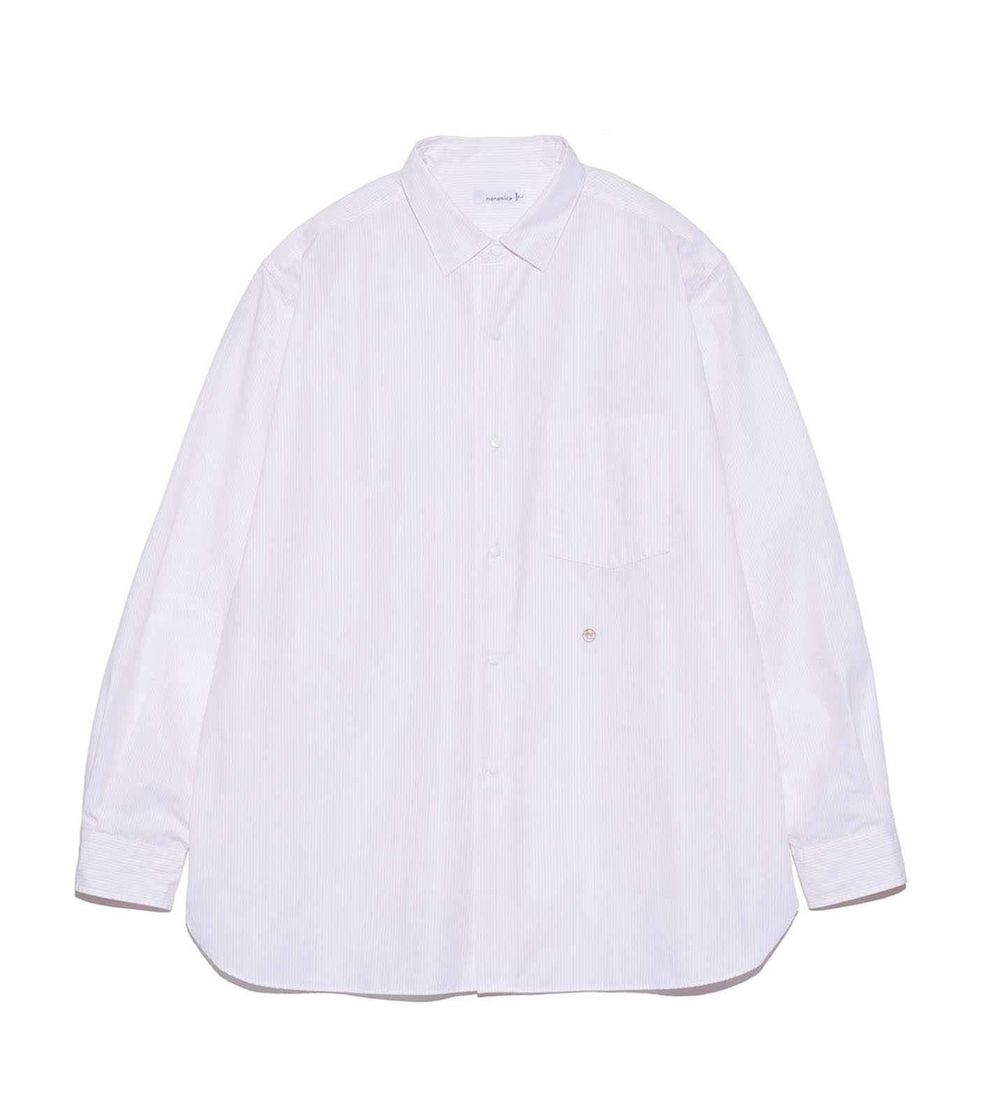 Regular Collar Stripe Wind Shirt