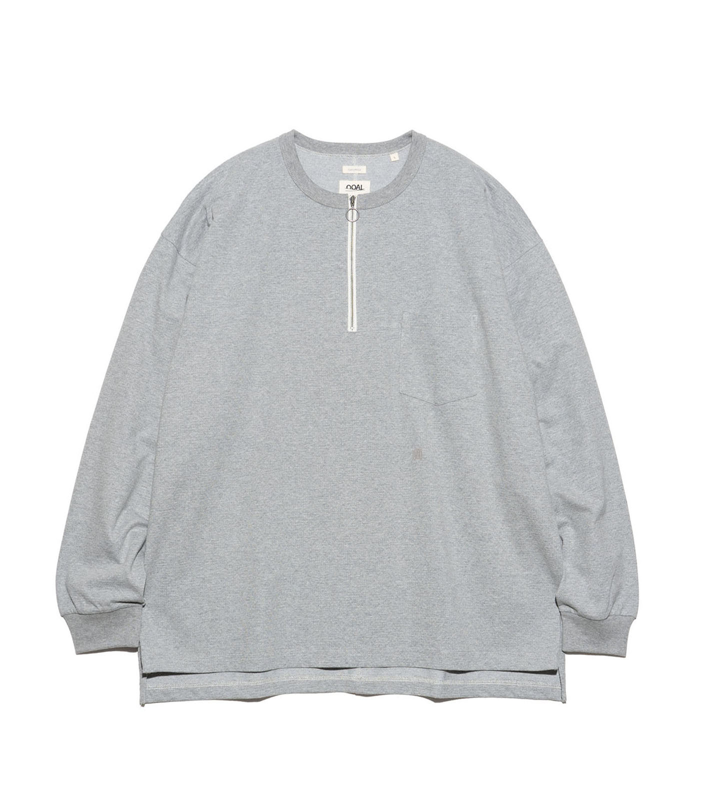Half Zip L/S Tee