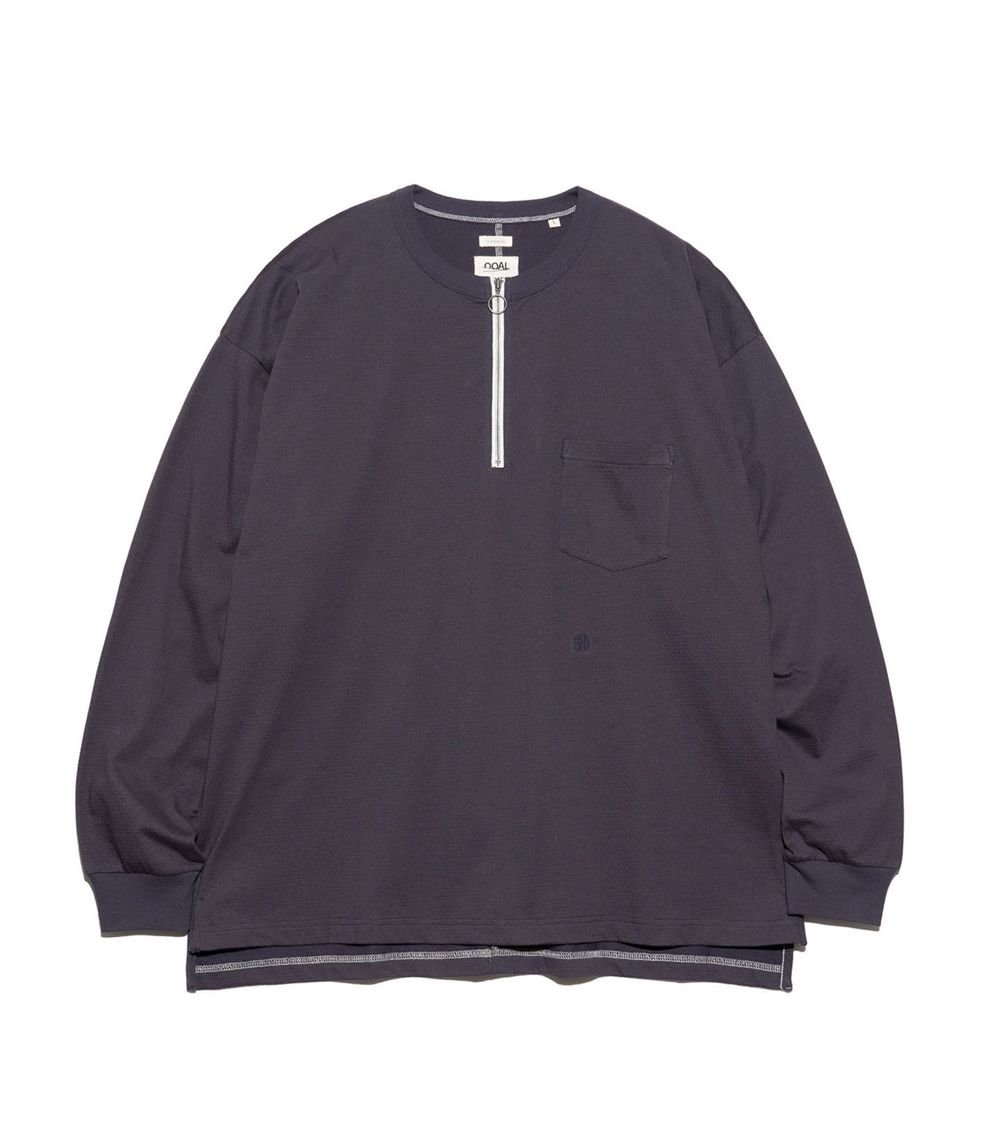 Half Zip L/S Tee
