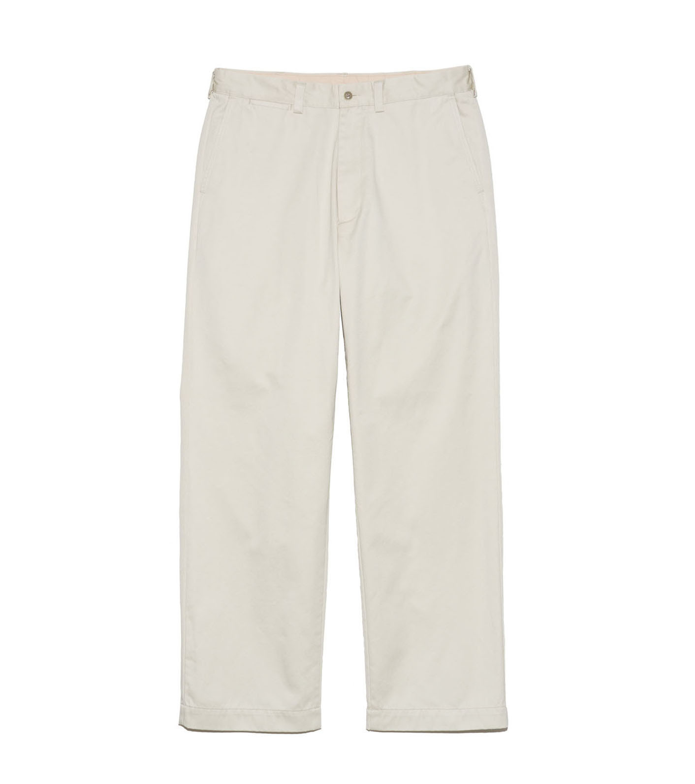 Wide Straight Chino Pants