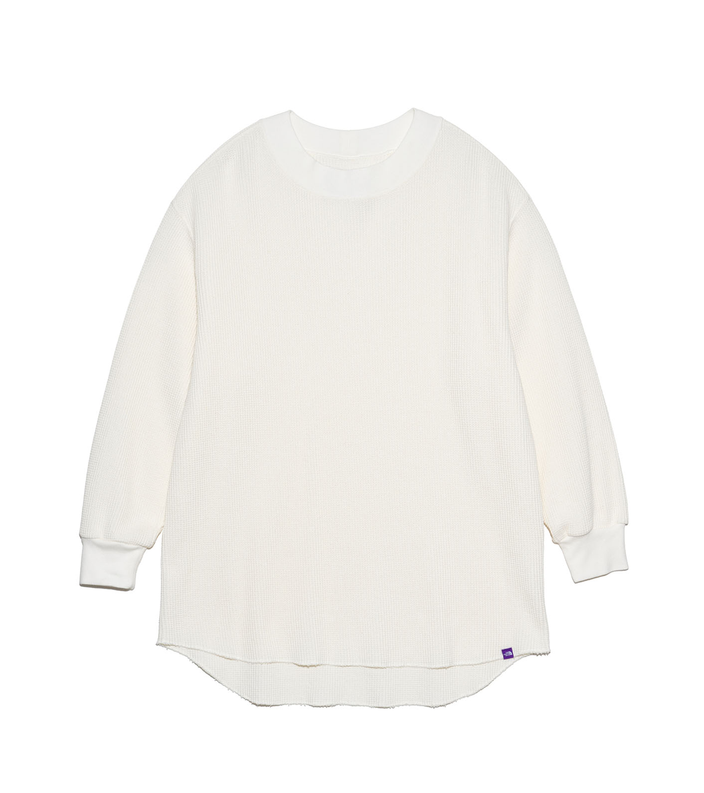 Waffle Crewneck Long Tee