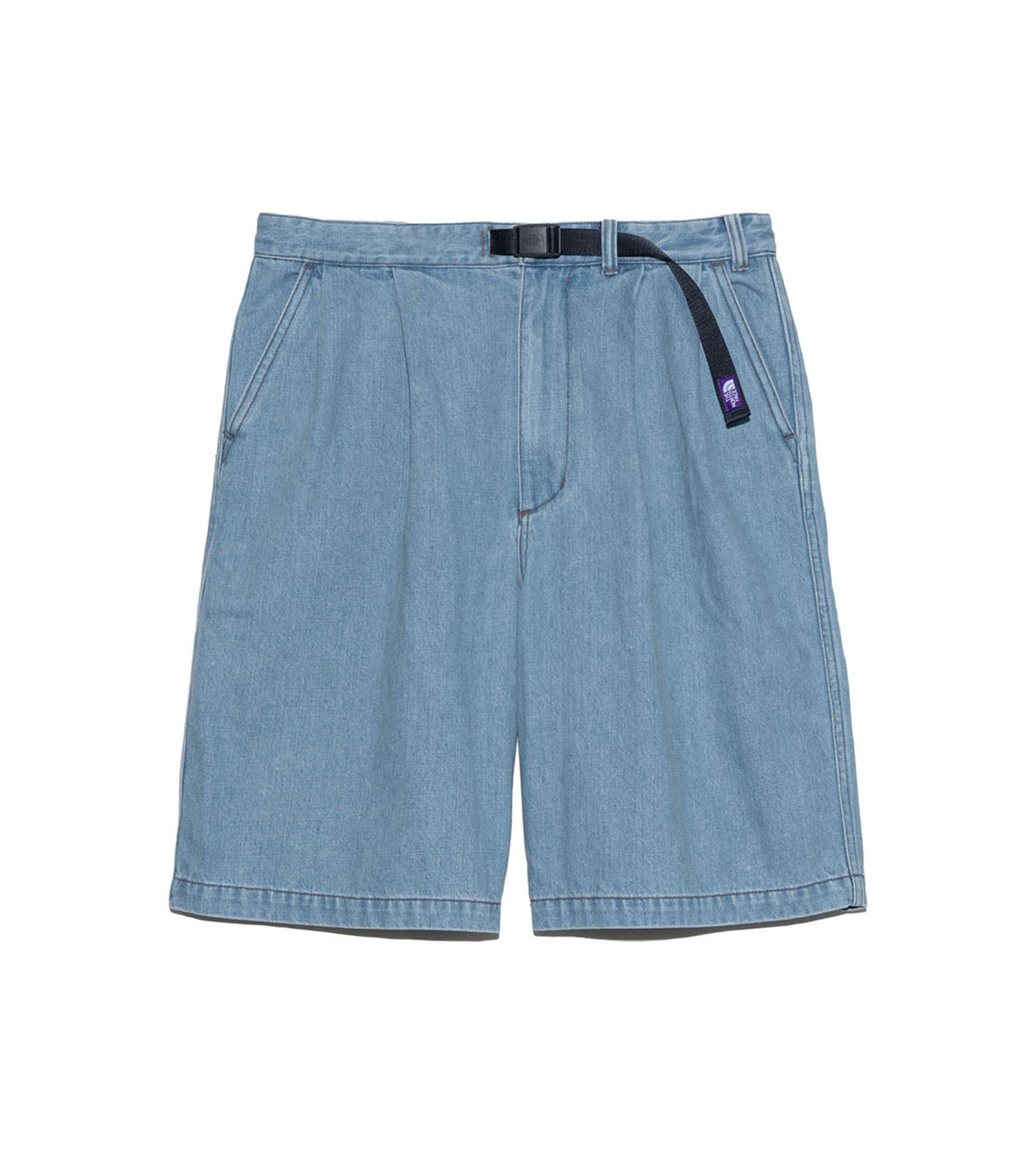 Denim Tuck Field Shorts