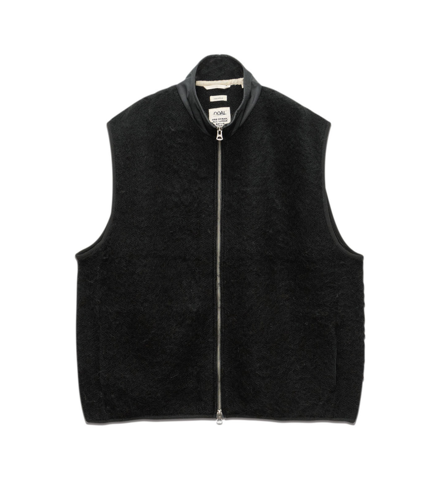 nanamica / Zip-Up Mohair Vest