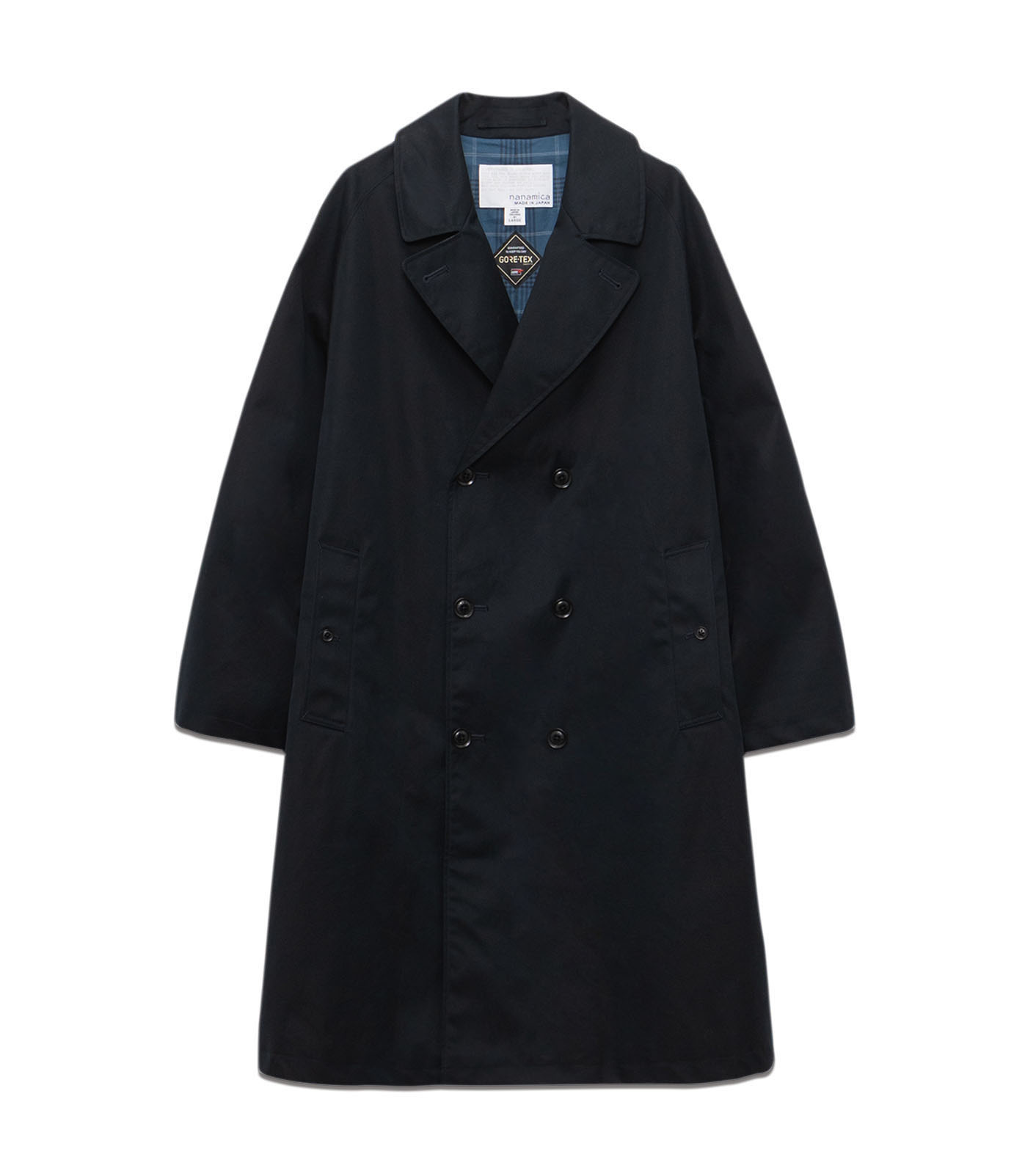 2L Cotton GORE-TEX Double Breasted Coat