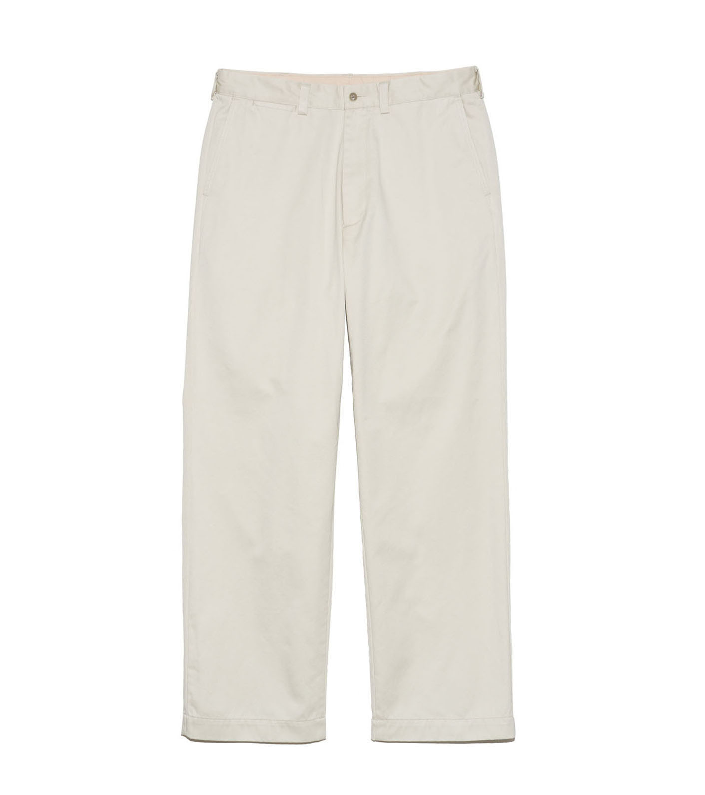 Wide Straight Chino Pants