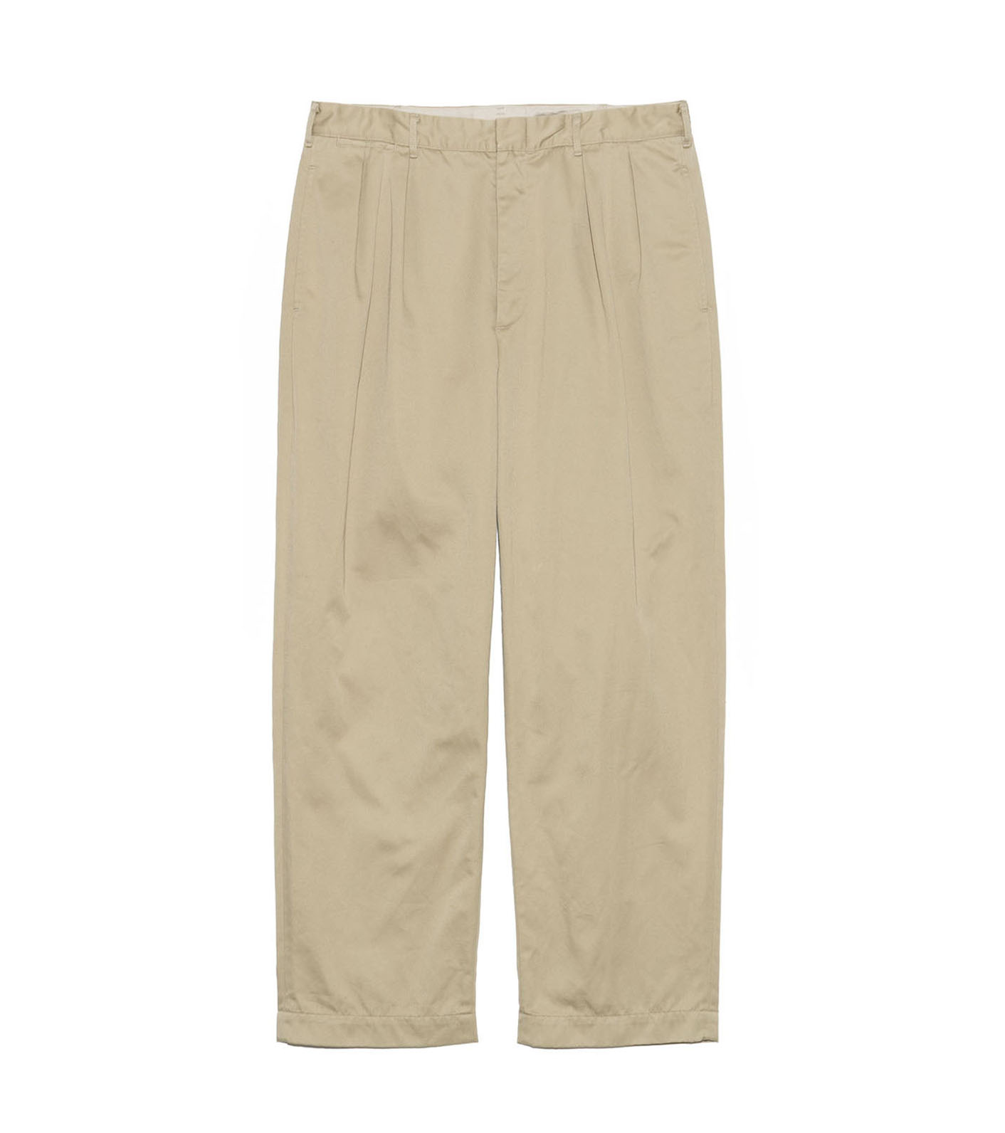 Double Pleated Chino Pants