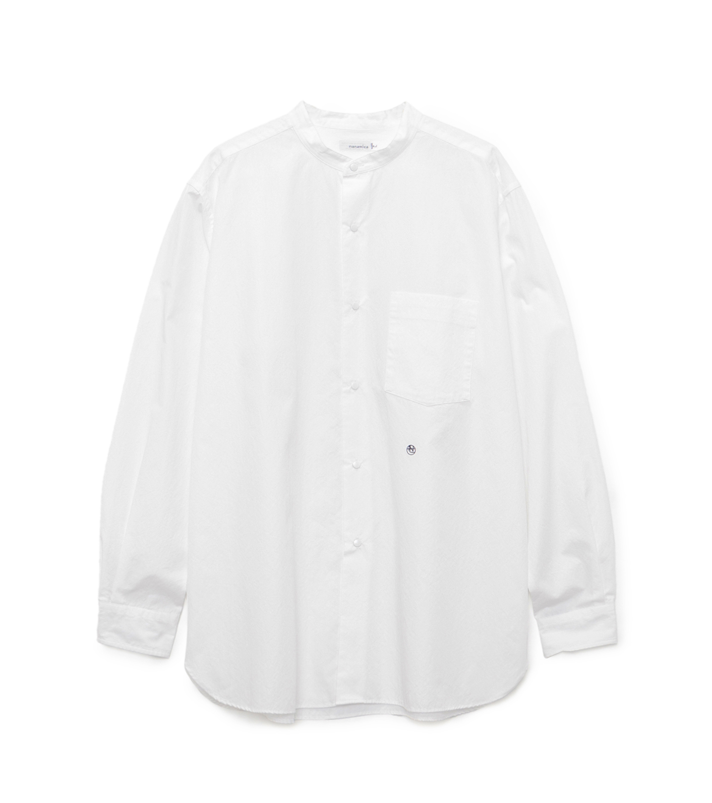 Band Collar Wind Shirt