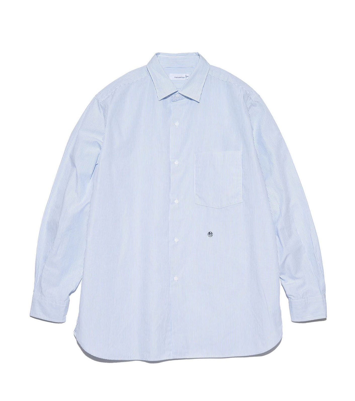 Regular Collar Stripe Wind Shirt