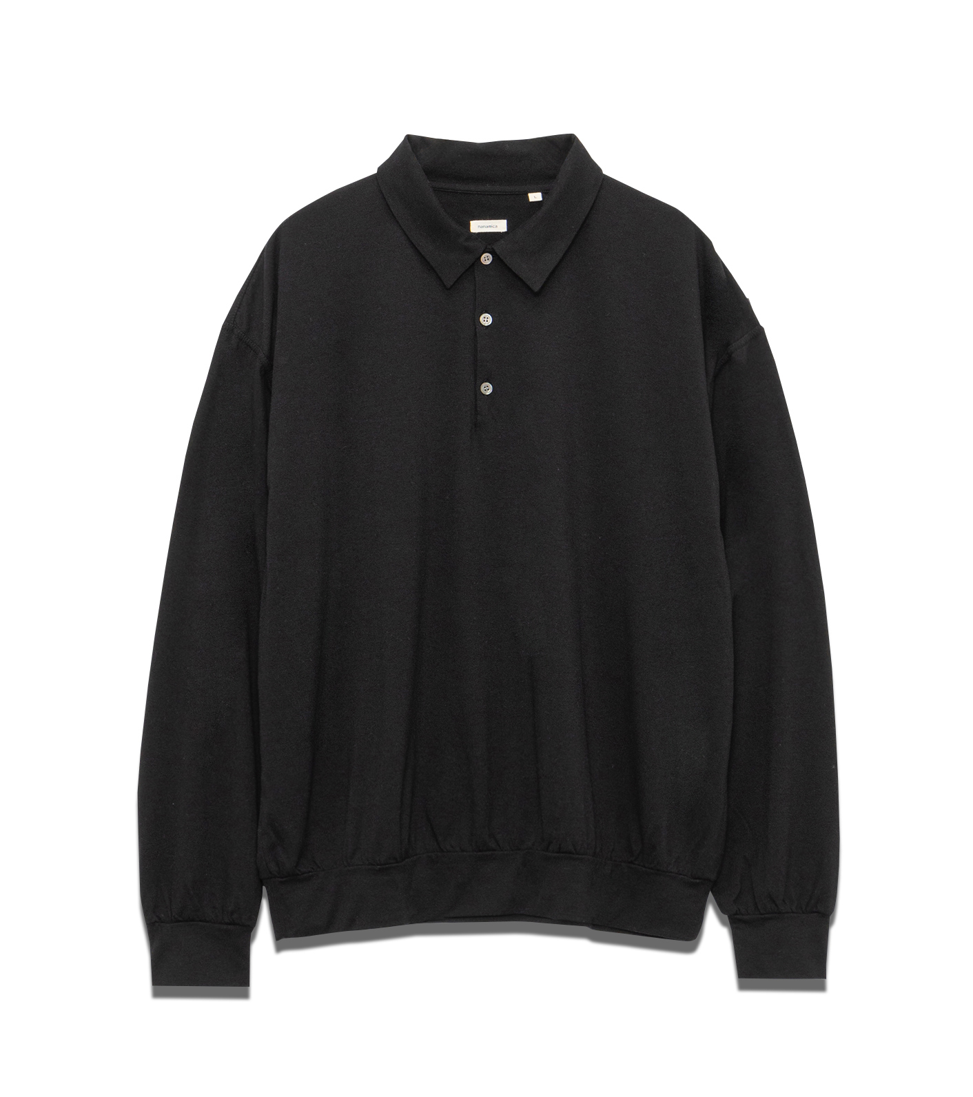 Wool Jersey L/S Polo