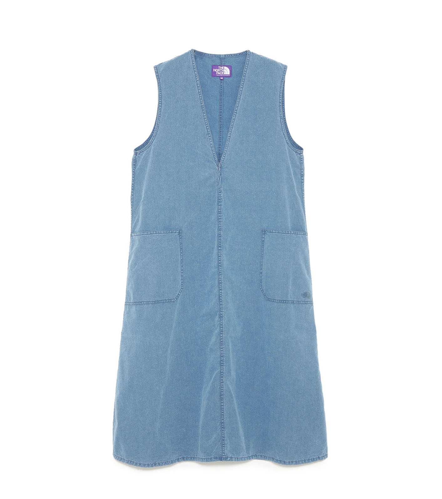 ノースフェイスパープルレーベルIndigo Field Jumper Dress nanamica / Cotton Nylon Weather Field Jumper Dress