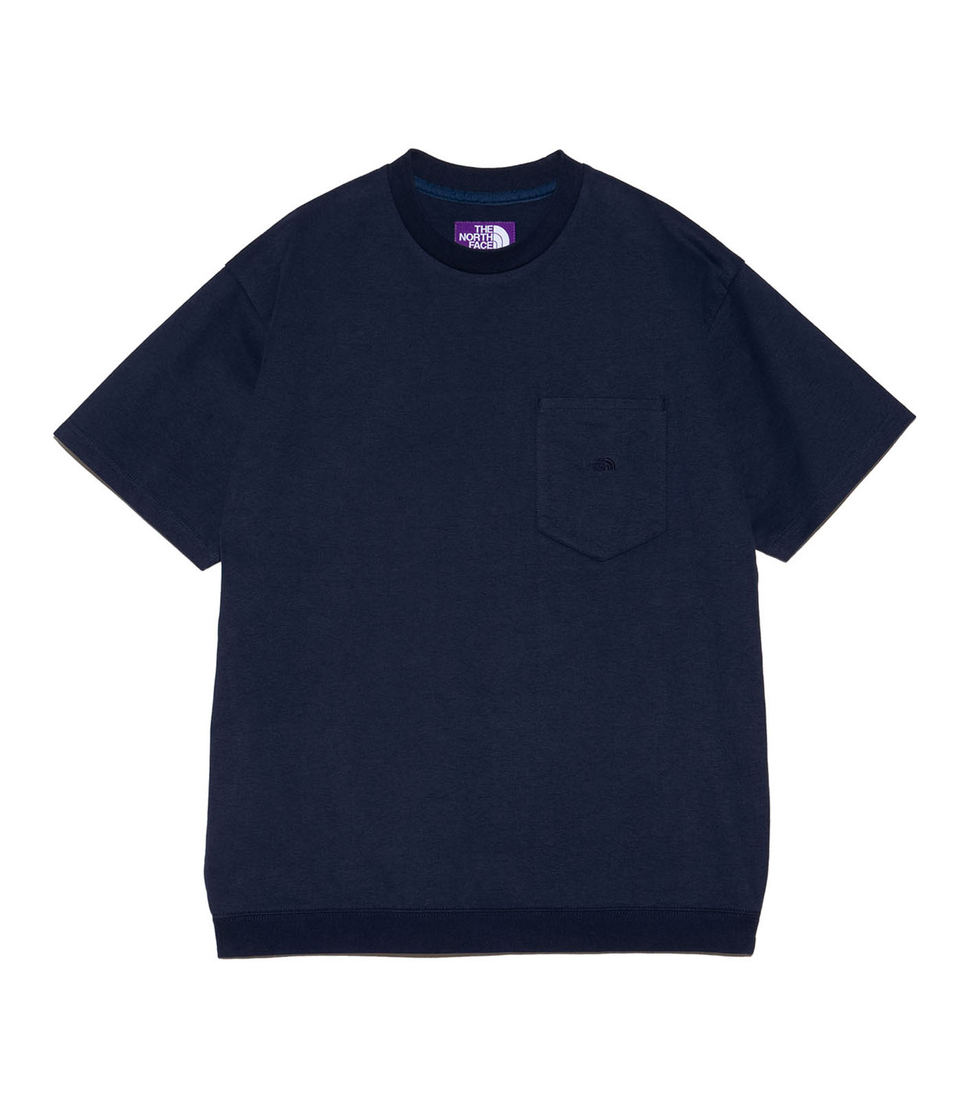 THENORTHFACEナナミカPocketTサイズM Navy nanamica / High Bulky Pocket Tee