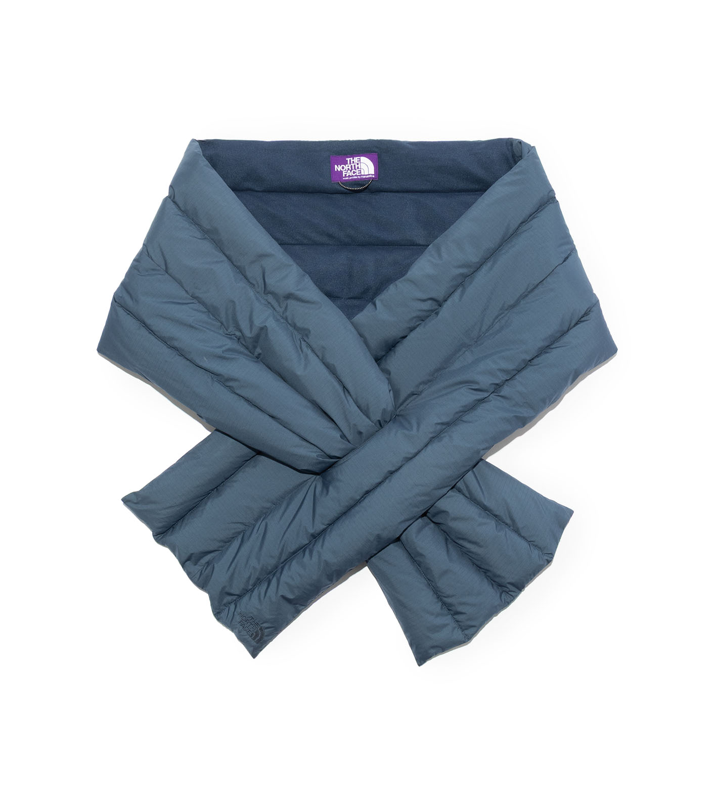 【THE NORTH FACE PURPLE LEBEL】 Down muff nanamica / Field Down Muffler