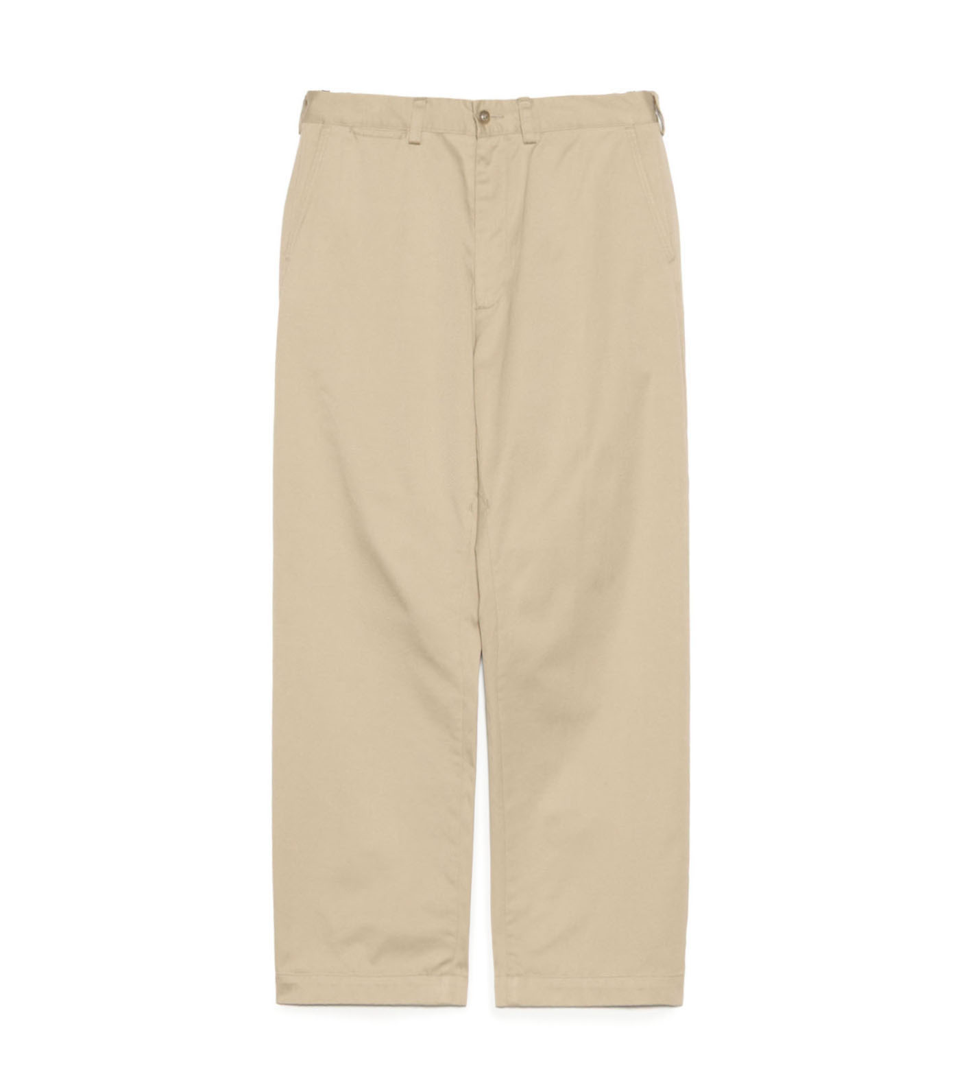 Wide Straight Chino Pants