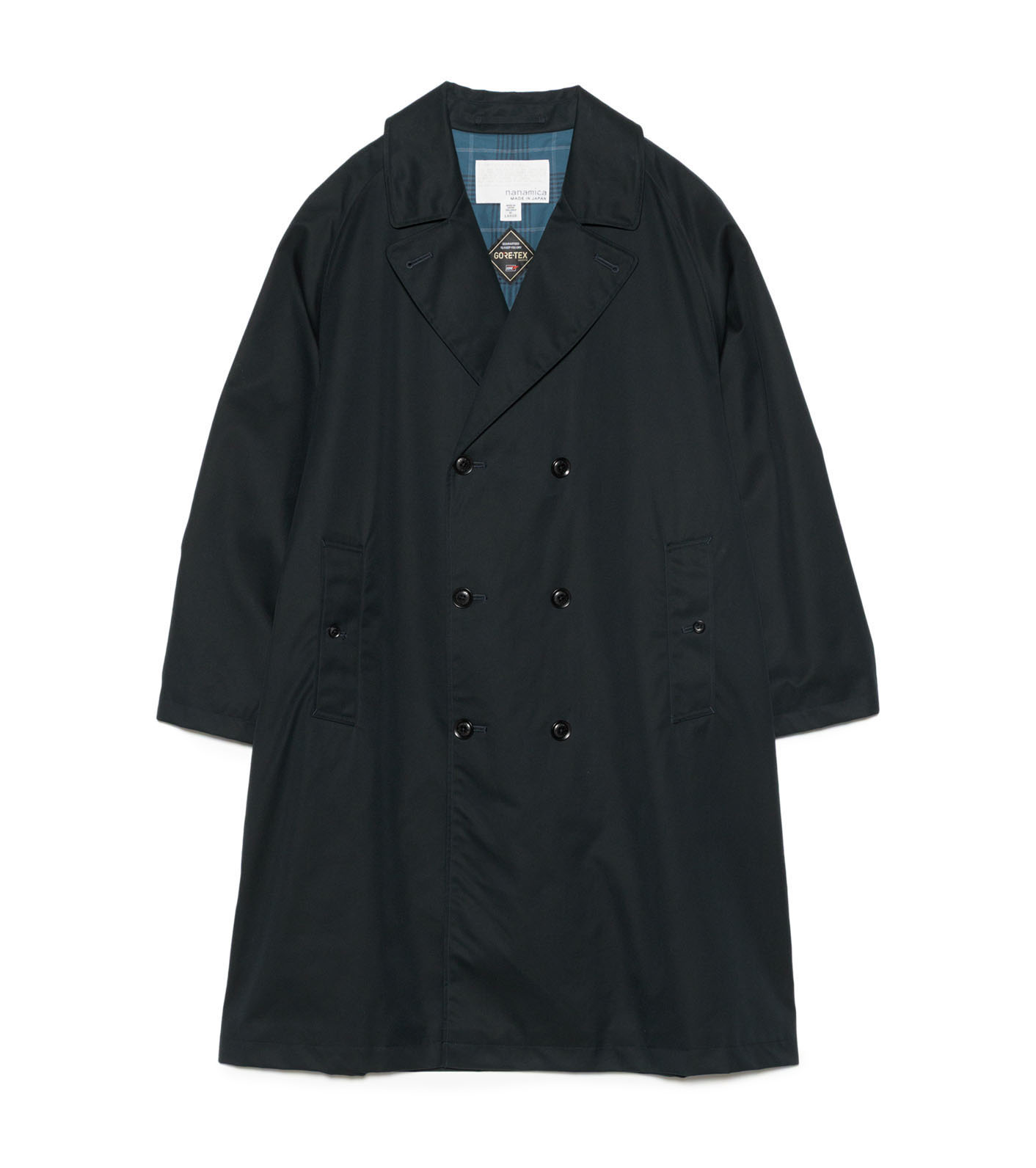 2L Cotton GORE-TEX Double Breasted Coat