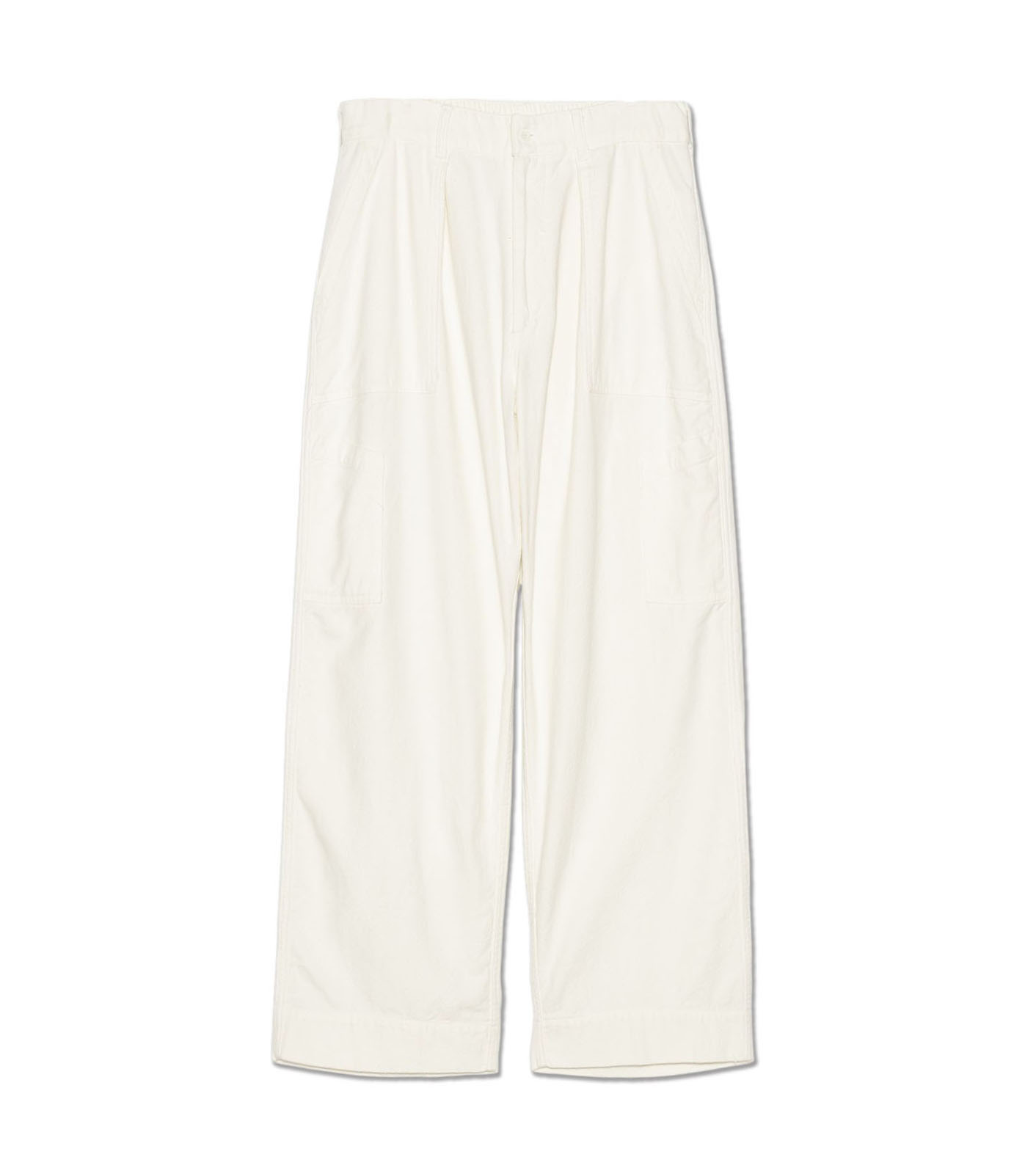 Silk Nep Cotton Twill Deck Pants