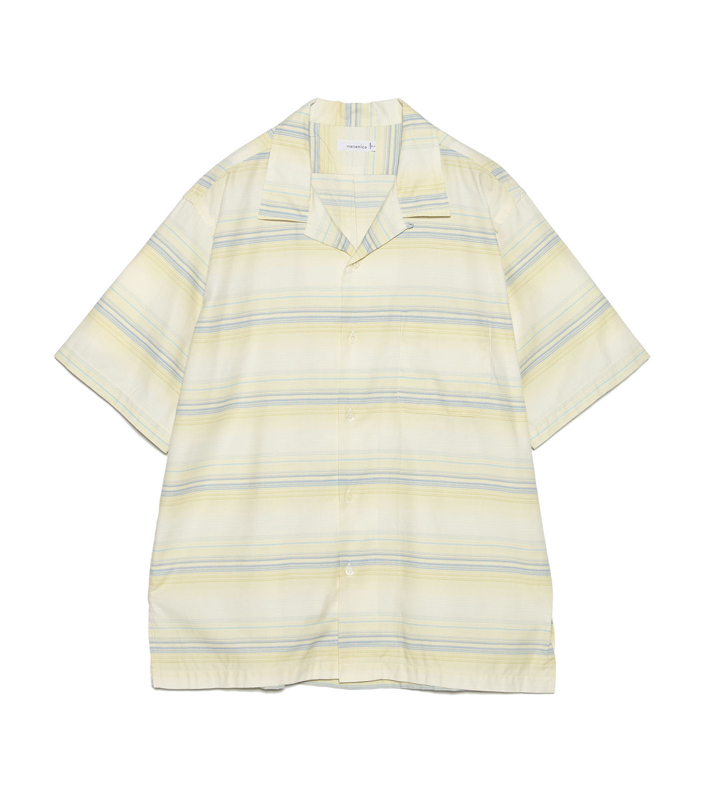 nanamica / Open Collar Pique S/S Shirt