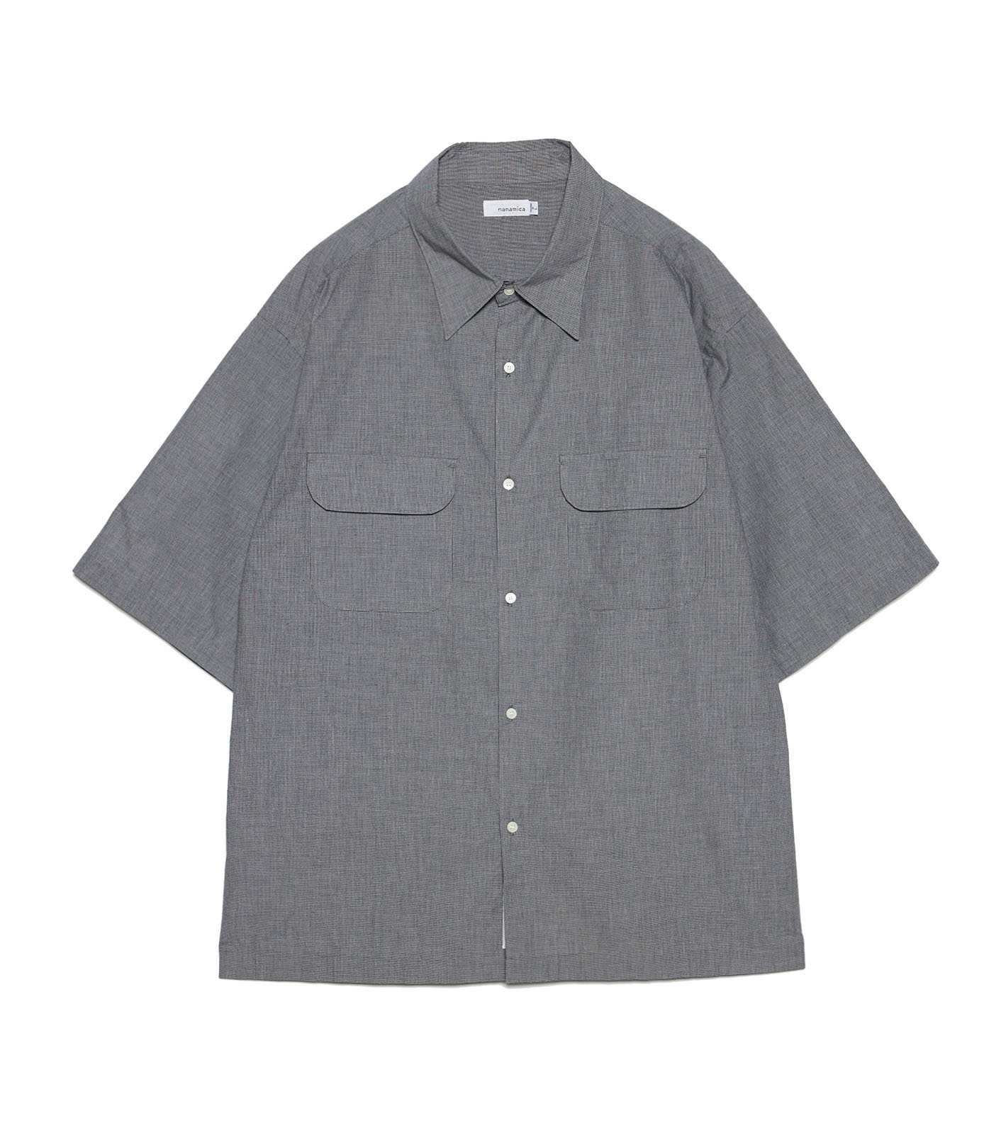 nanamica / Regular Collar S/S Shirt