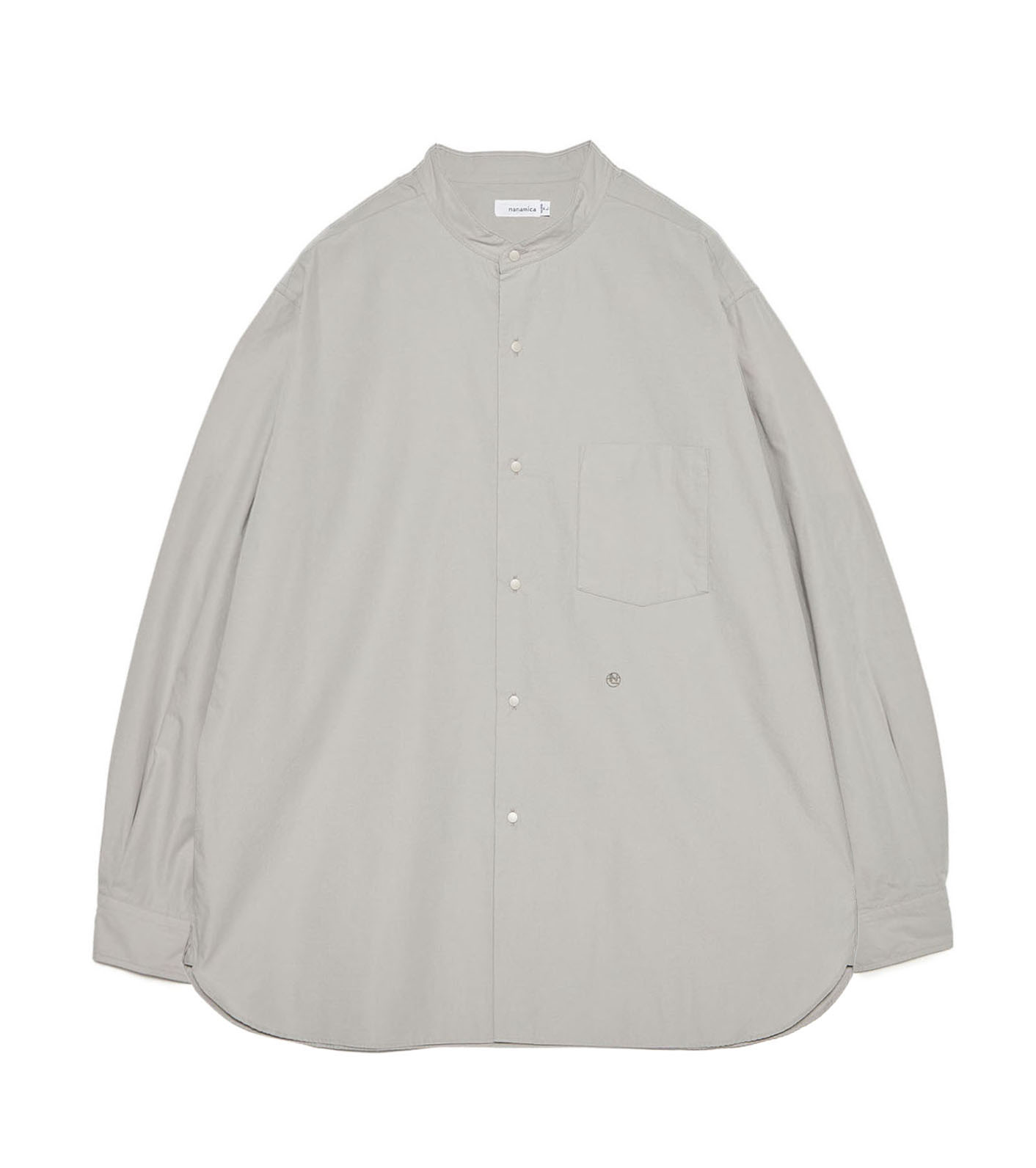Band Collar Wind Shirt